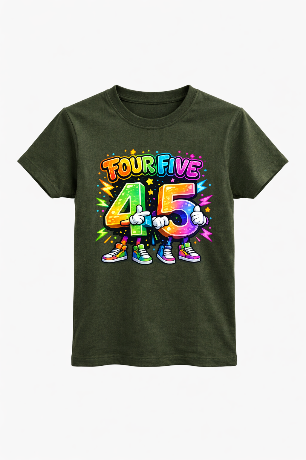 Four Five Friends Birthday Tee