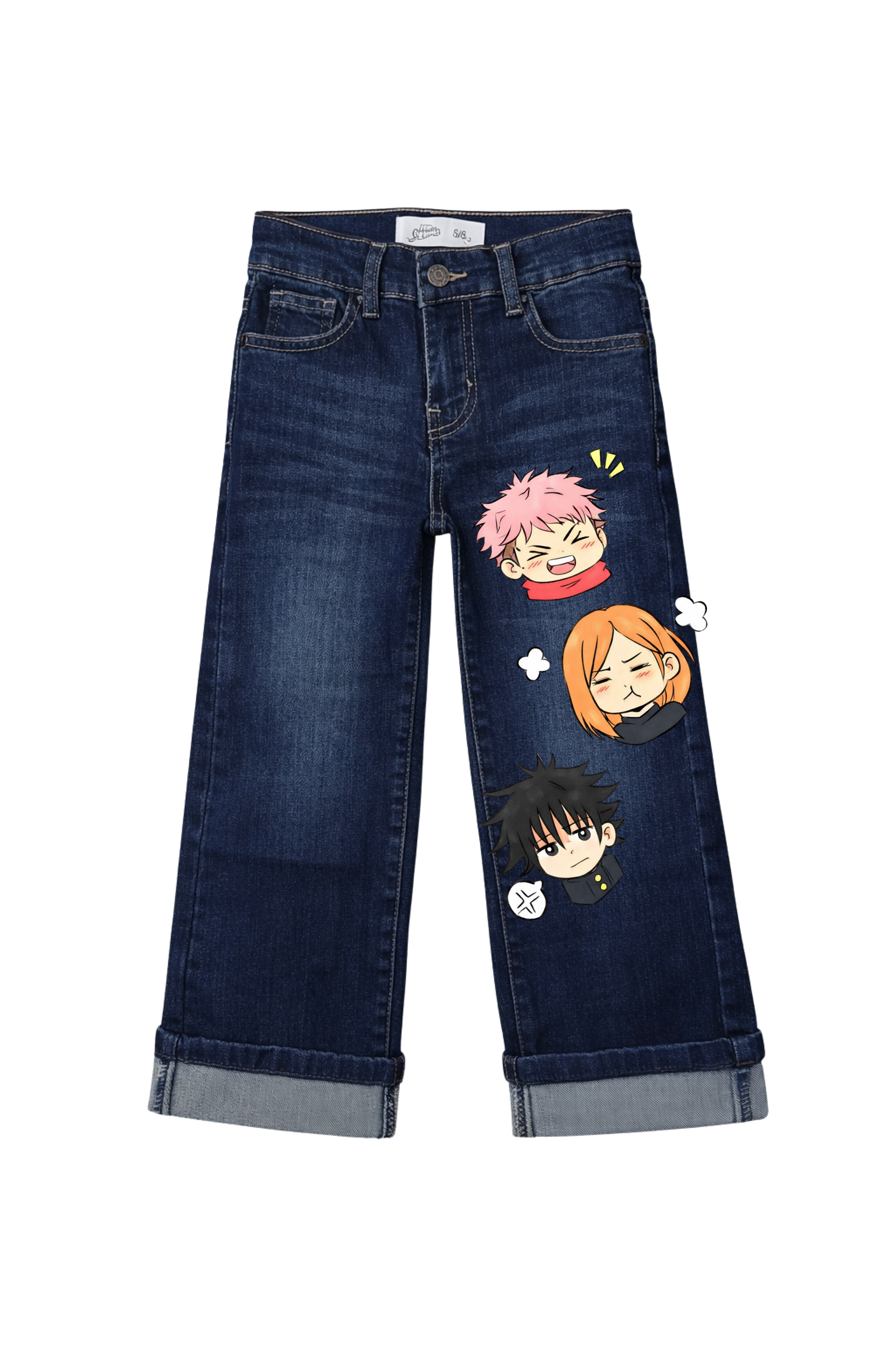 Chibi Squad Graphic Denim Jeans