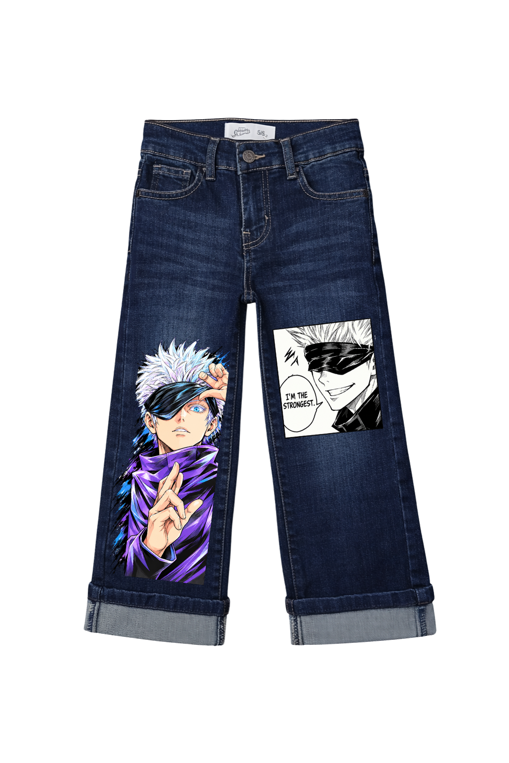 Gojo Strongest One Graphic Jeans