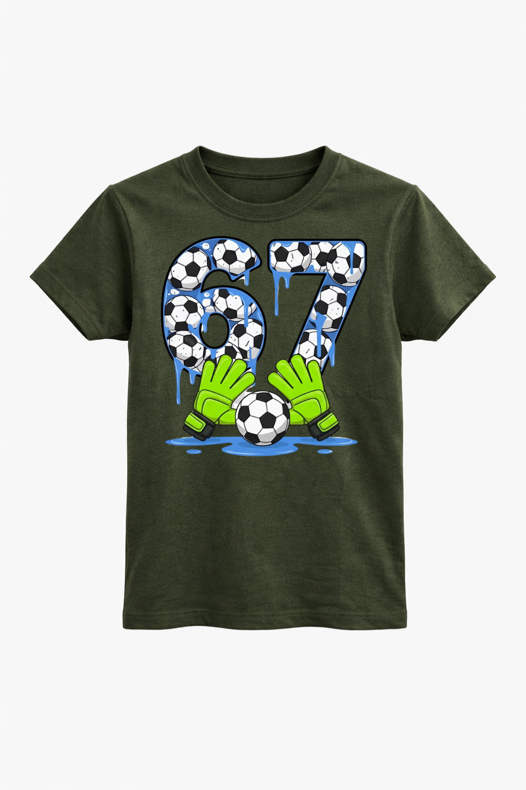 Goalkeeper 7th Birthday Soccer Tee