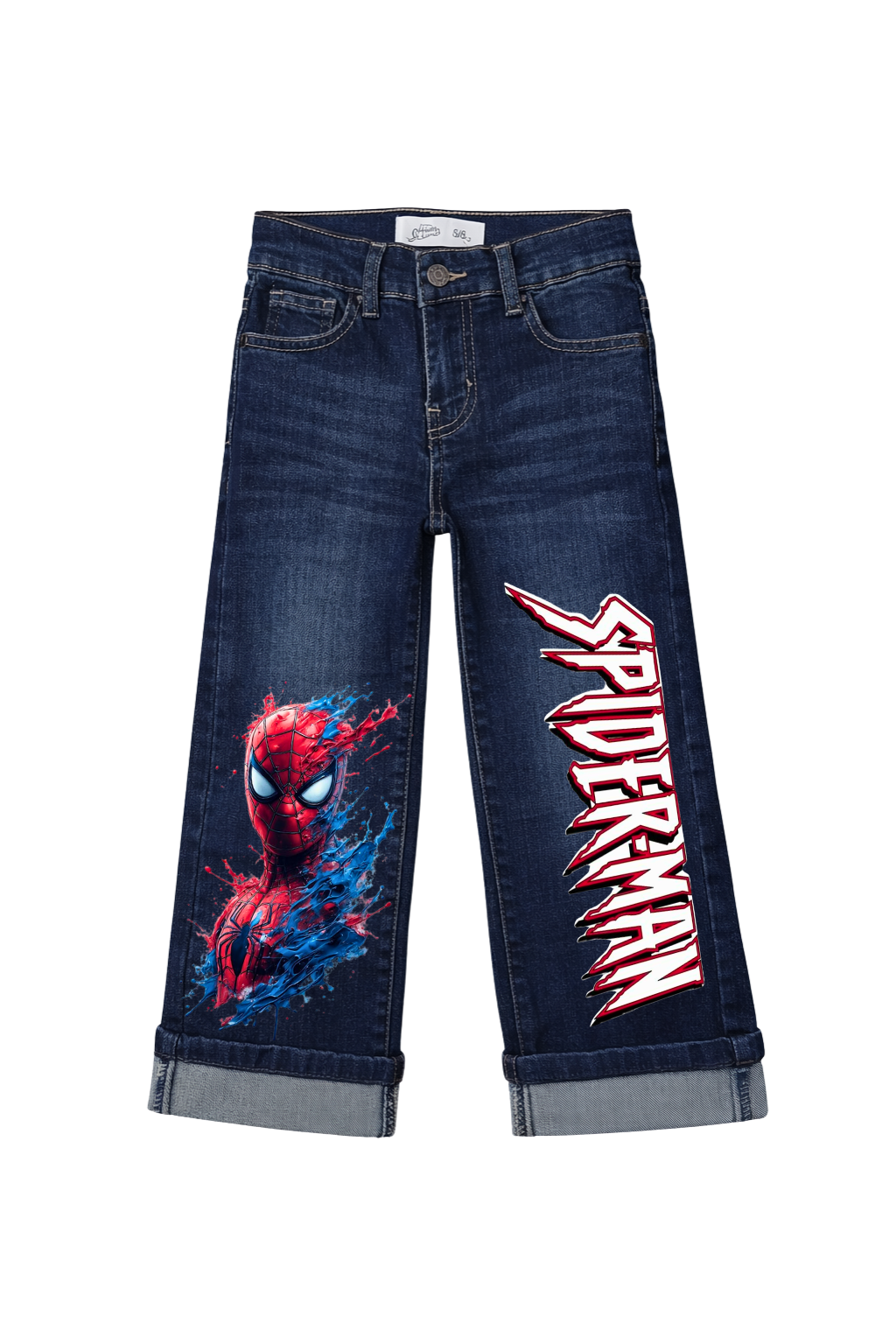 Amazing Spiderman Graphic Jeans