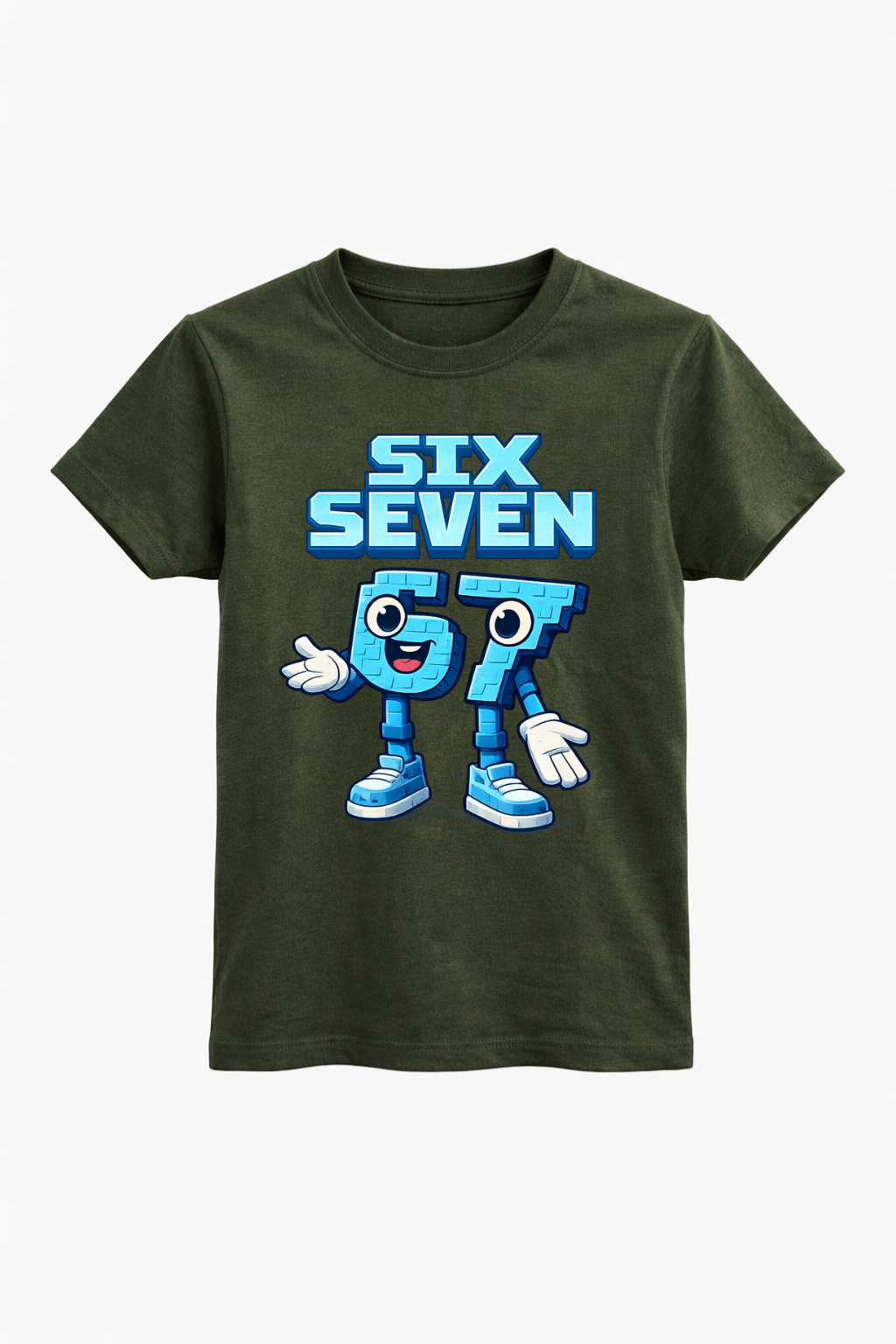 Six Seven Lego Style Graphic Tee