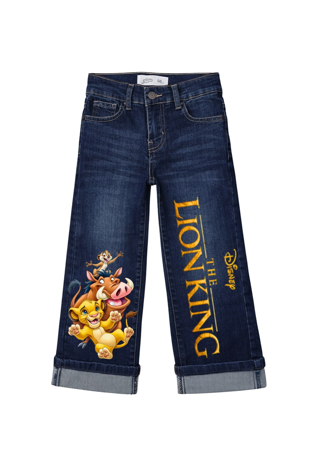 Lion King Simba Graphic Jeans