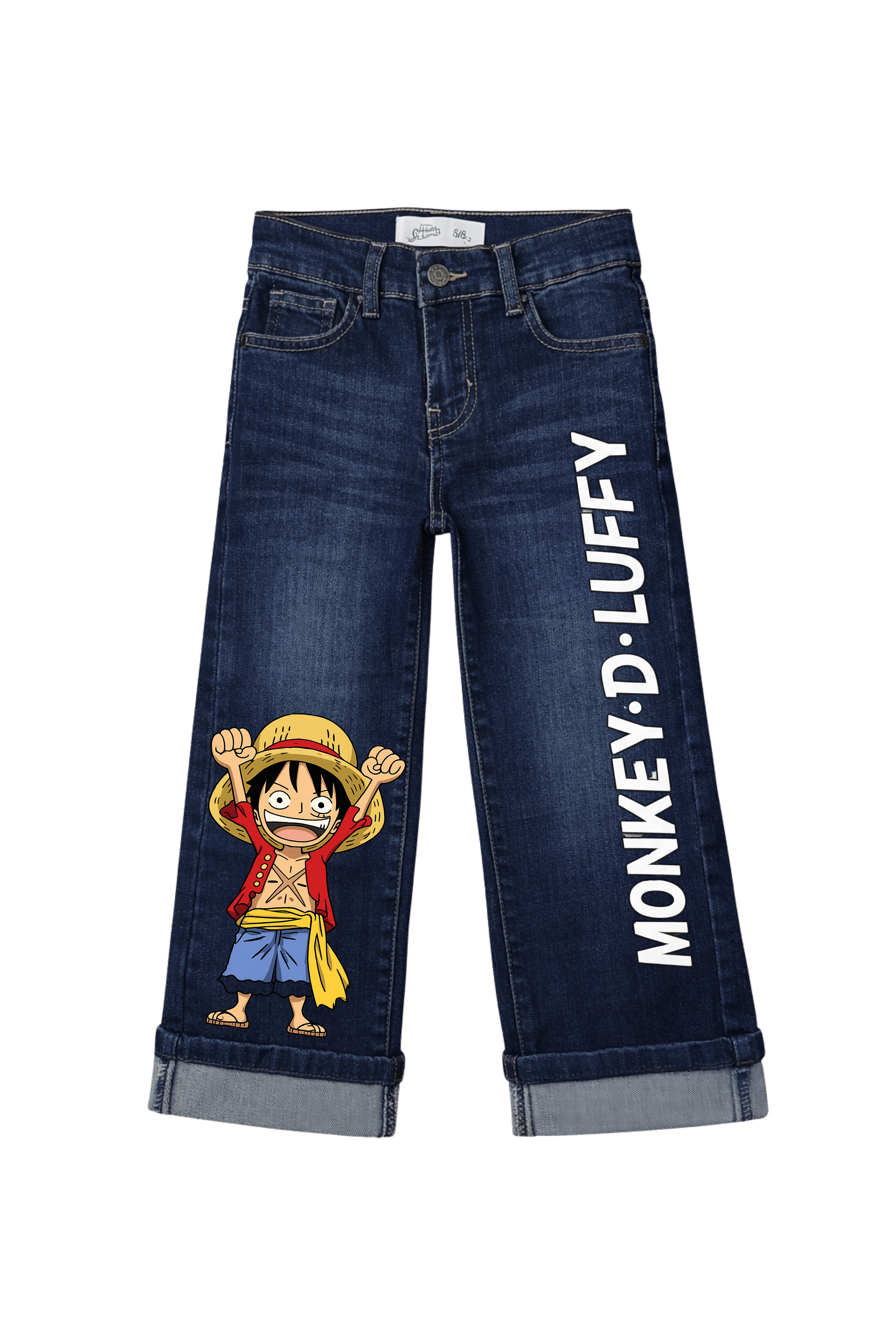 Junior Monkey D. Luffy Denim Jeans