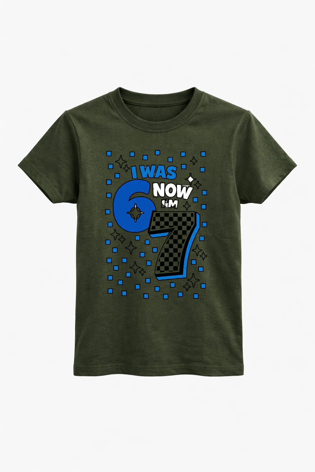 I Was 6 Now I’m 7 Classic Birthday Tee