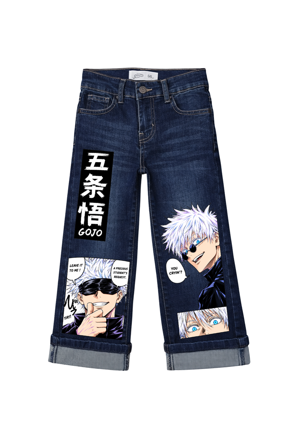 Gojo Saturo Graphic Jeans