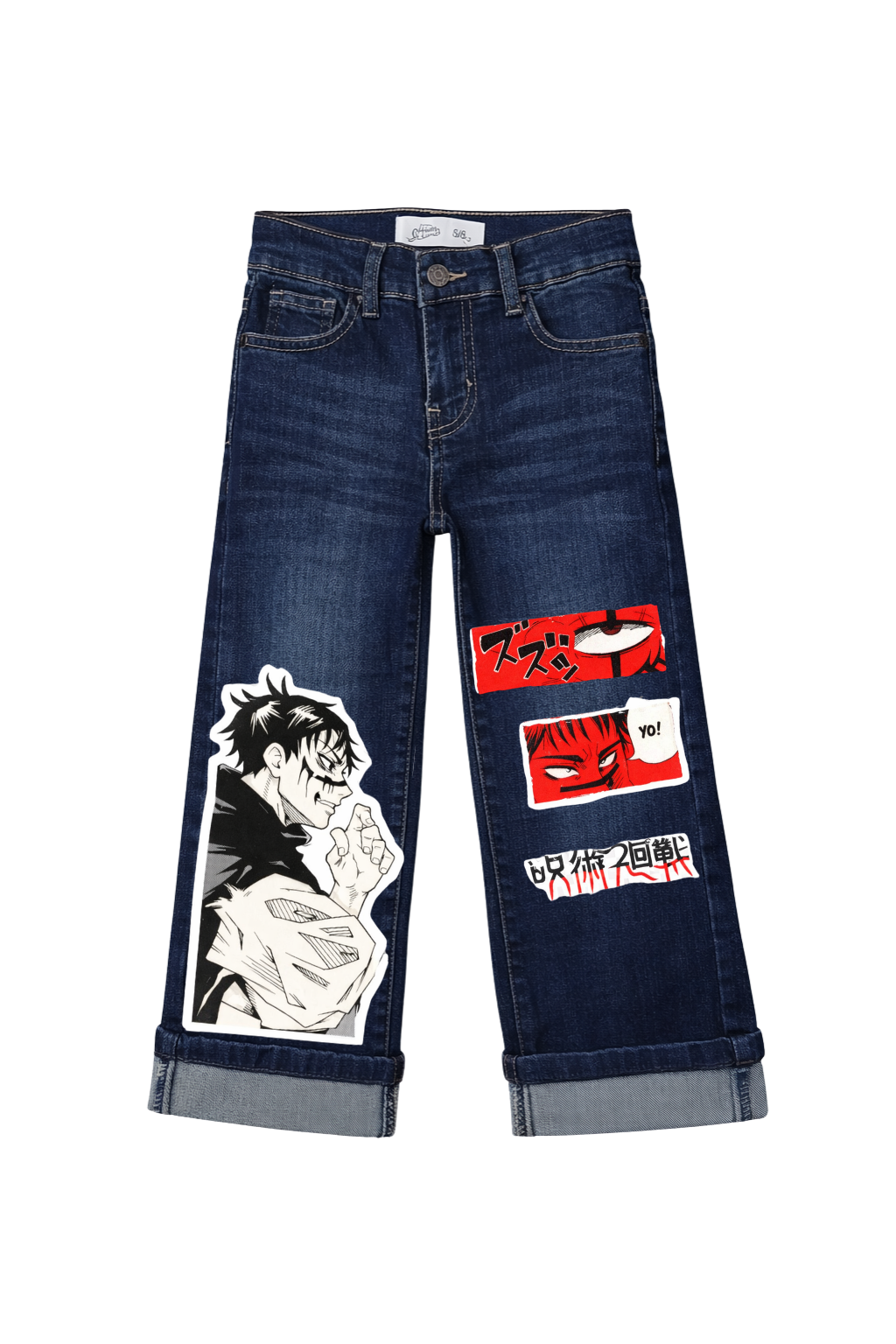 Crimson Chaos Anime Pants