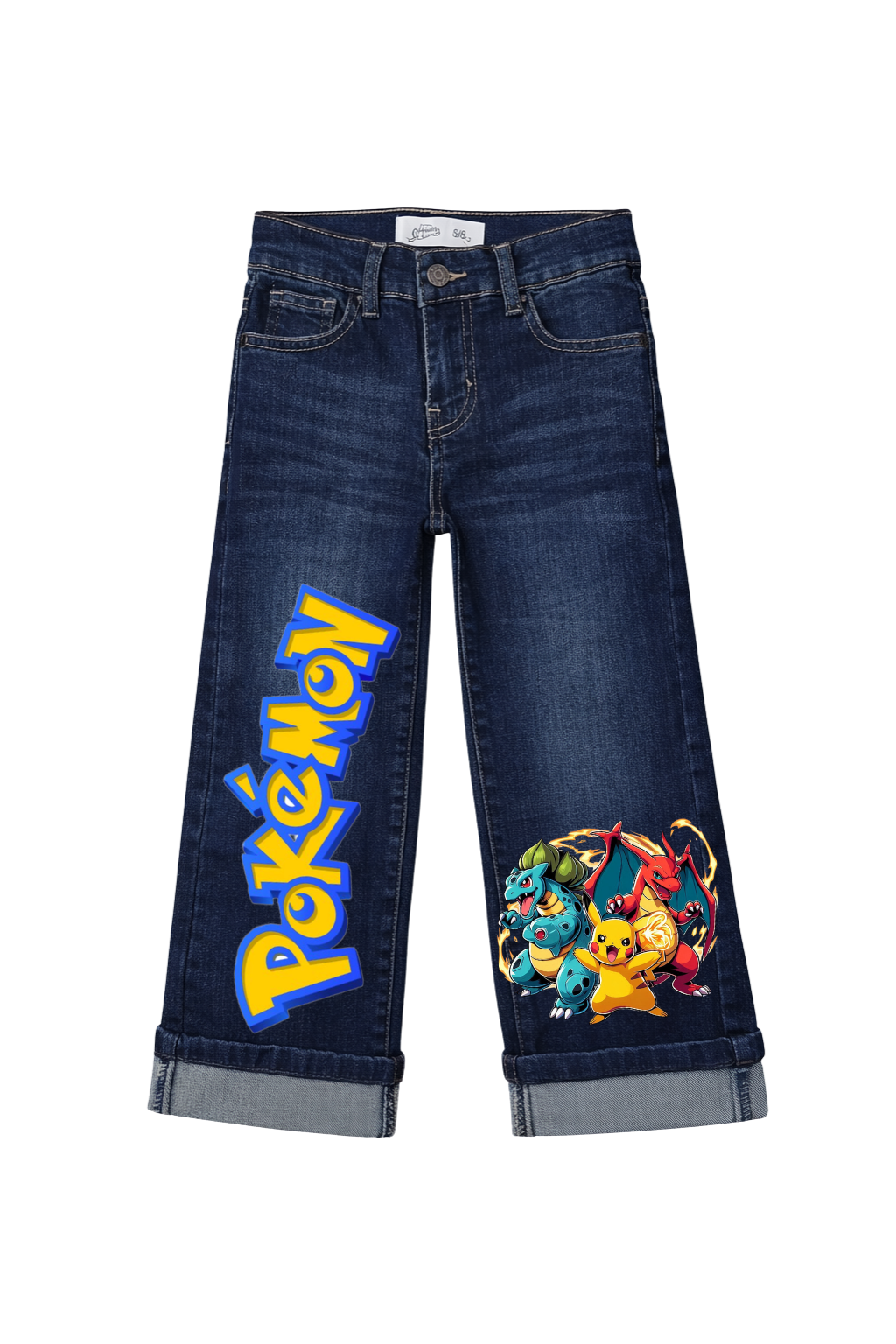 Pokemon Classic Graphic Jeans
