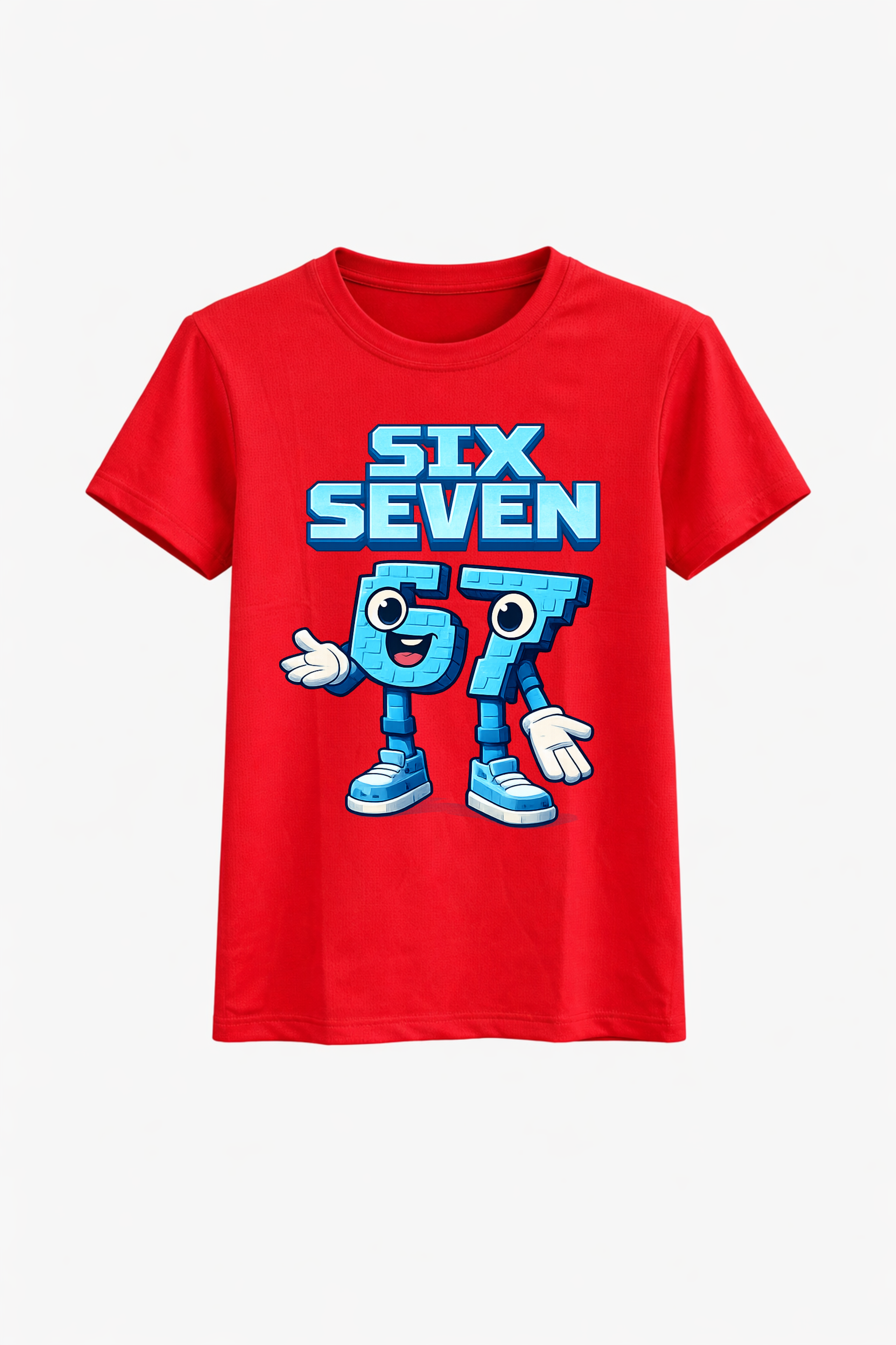 Six Seven Lego Style Graphic Tee