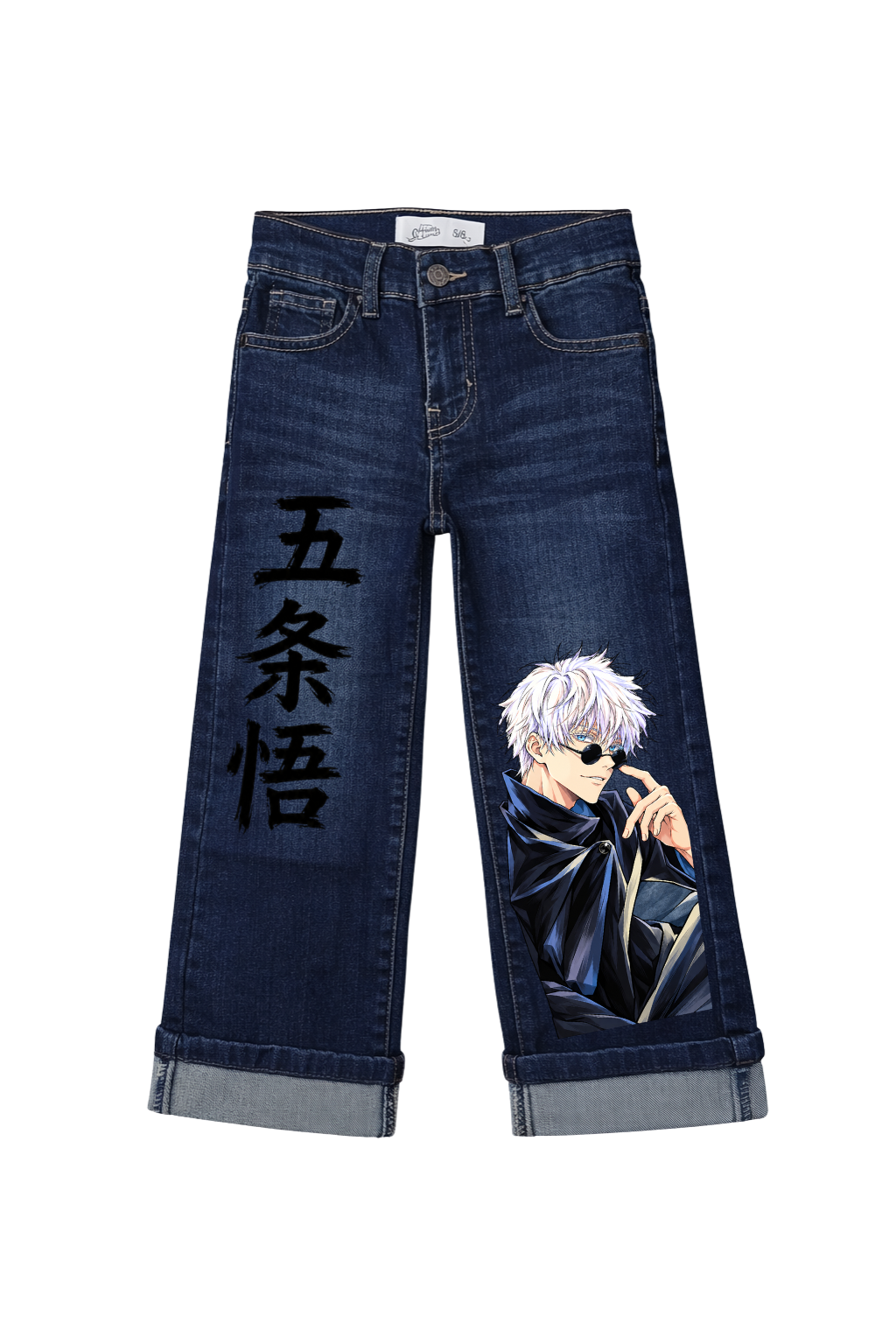 Gojo Shadow Graphic Jeans