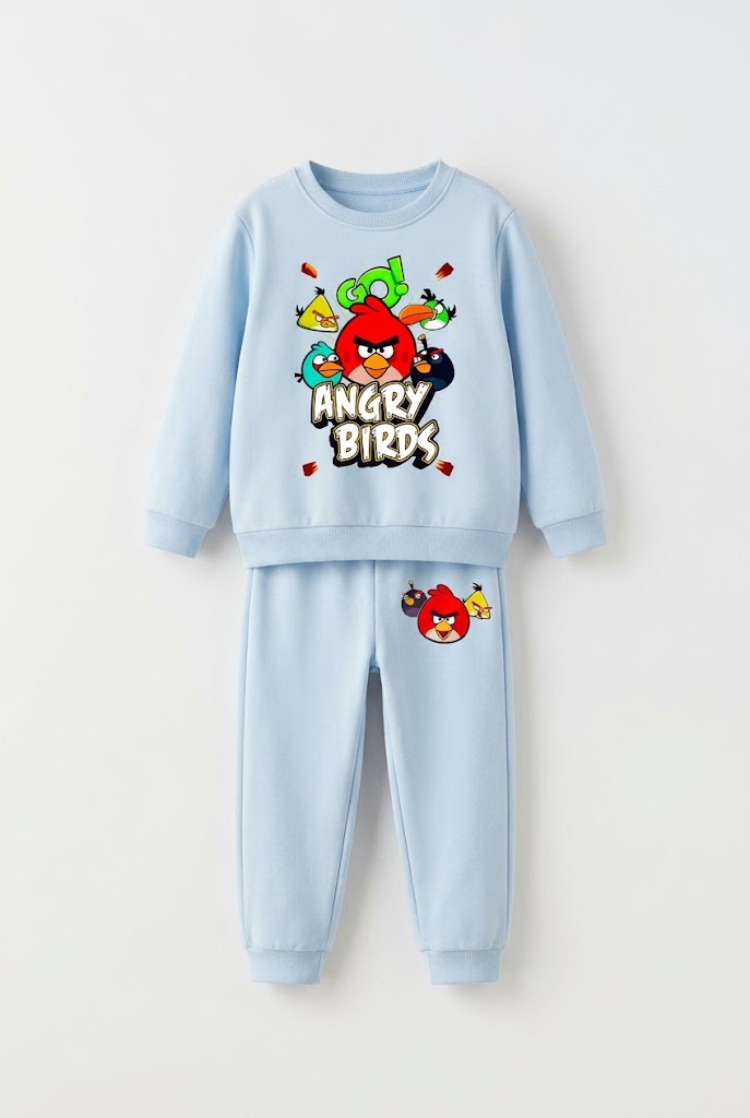 Premium Quality Angry Birds Printed Fleece Suit