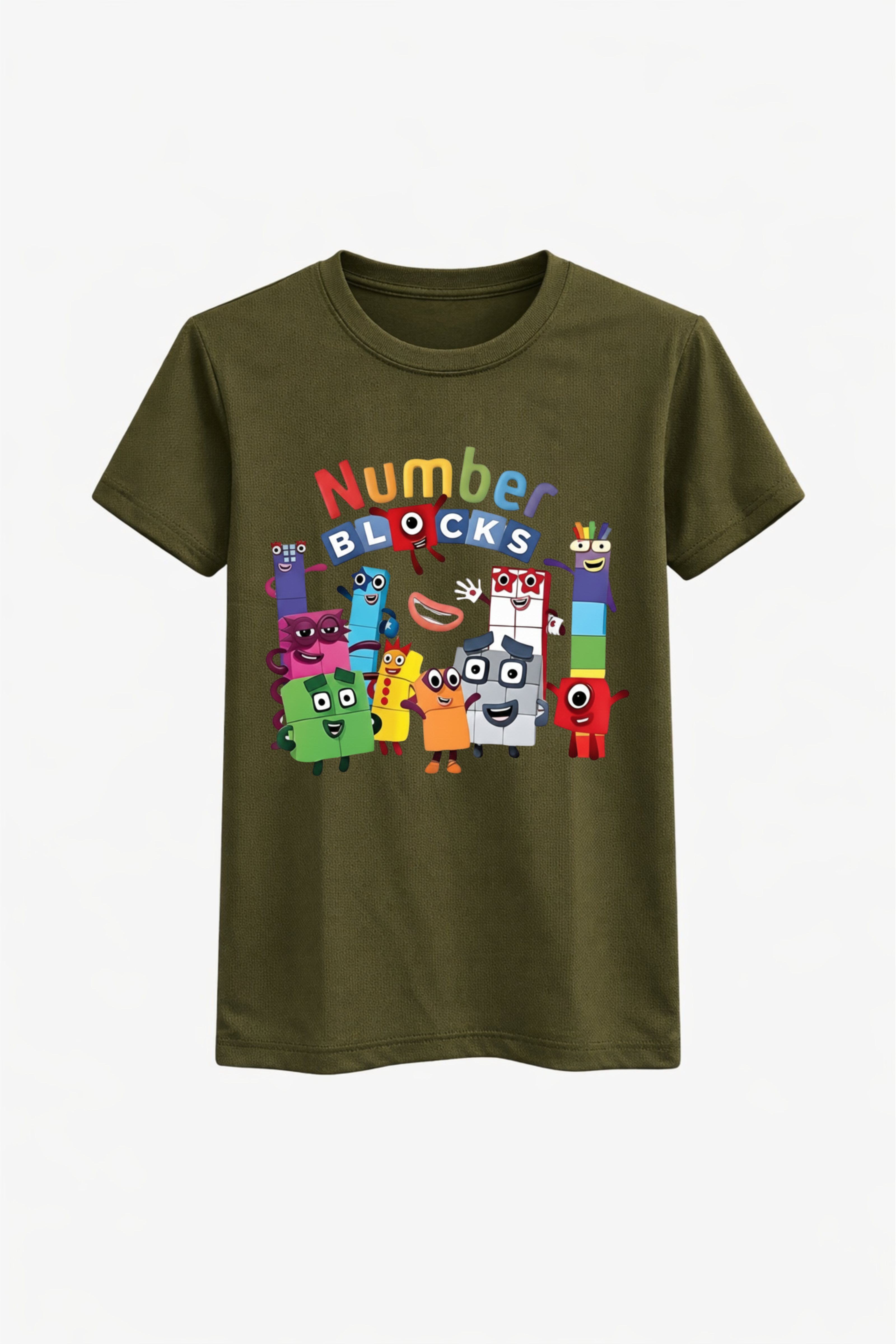 Little Number Blocks Tee
