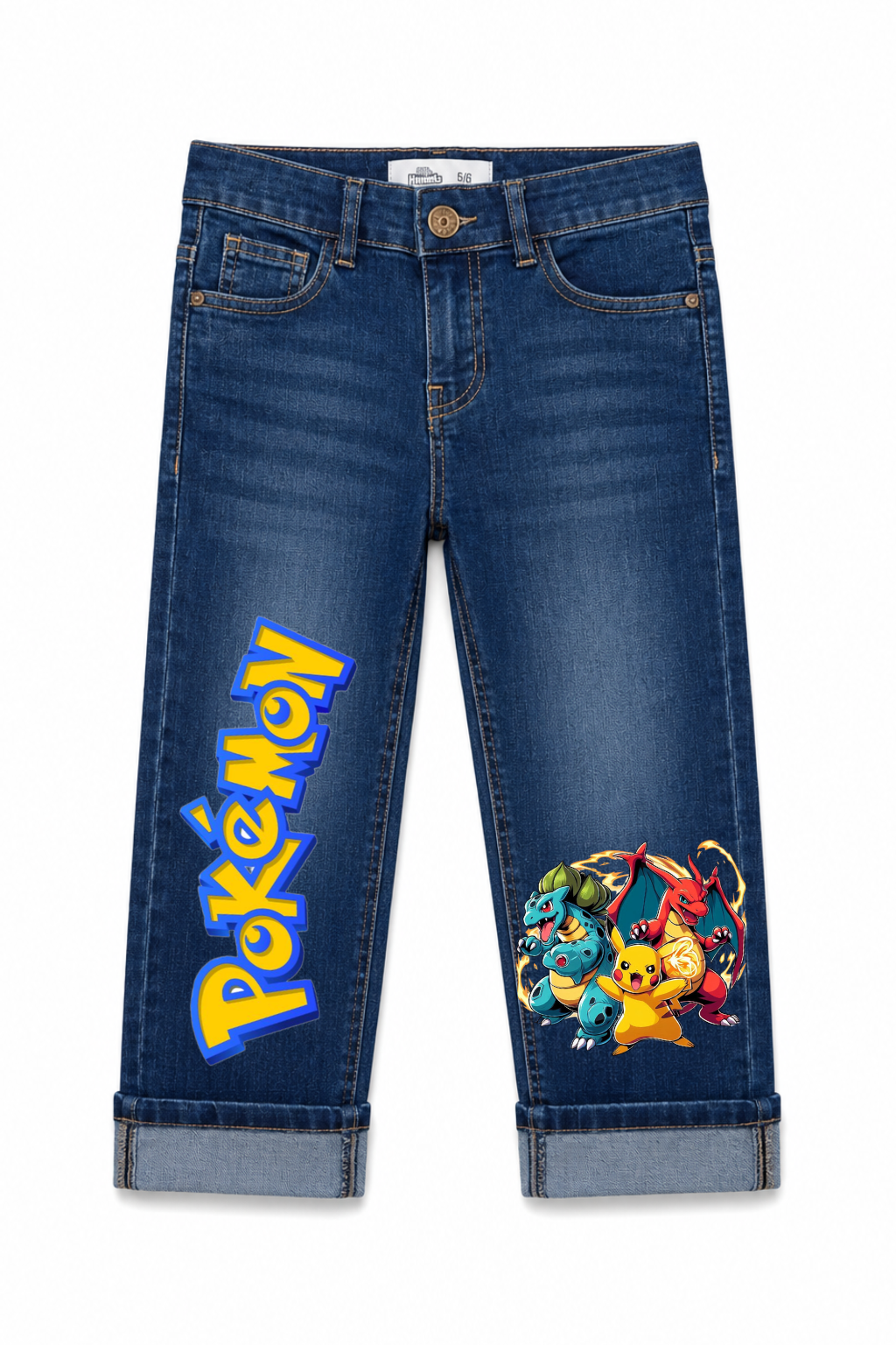 Pokemon Classic Graphic Jeans