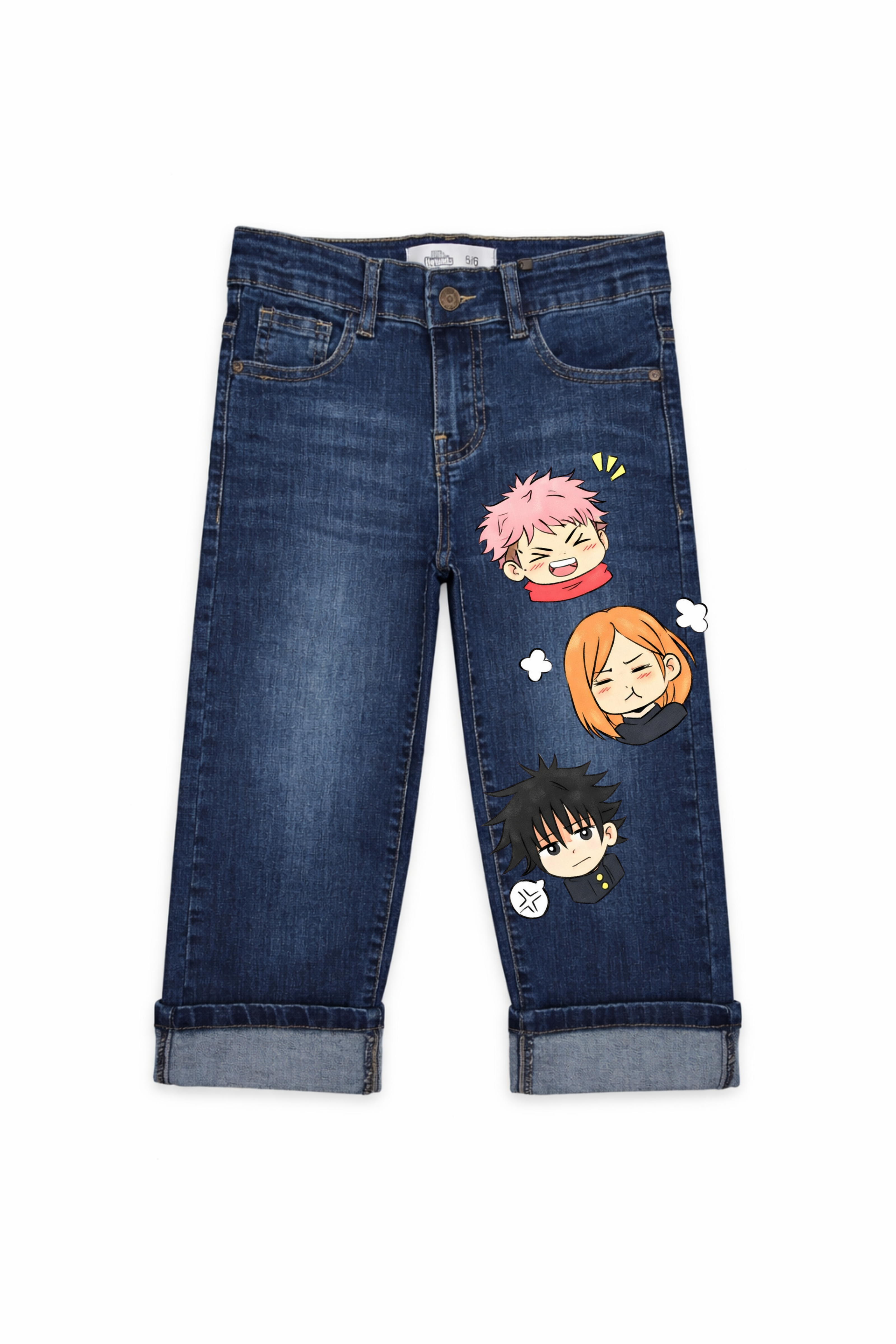 Chibi Squad Graphic Denim Jeans