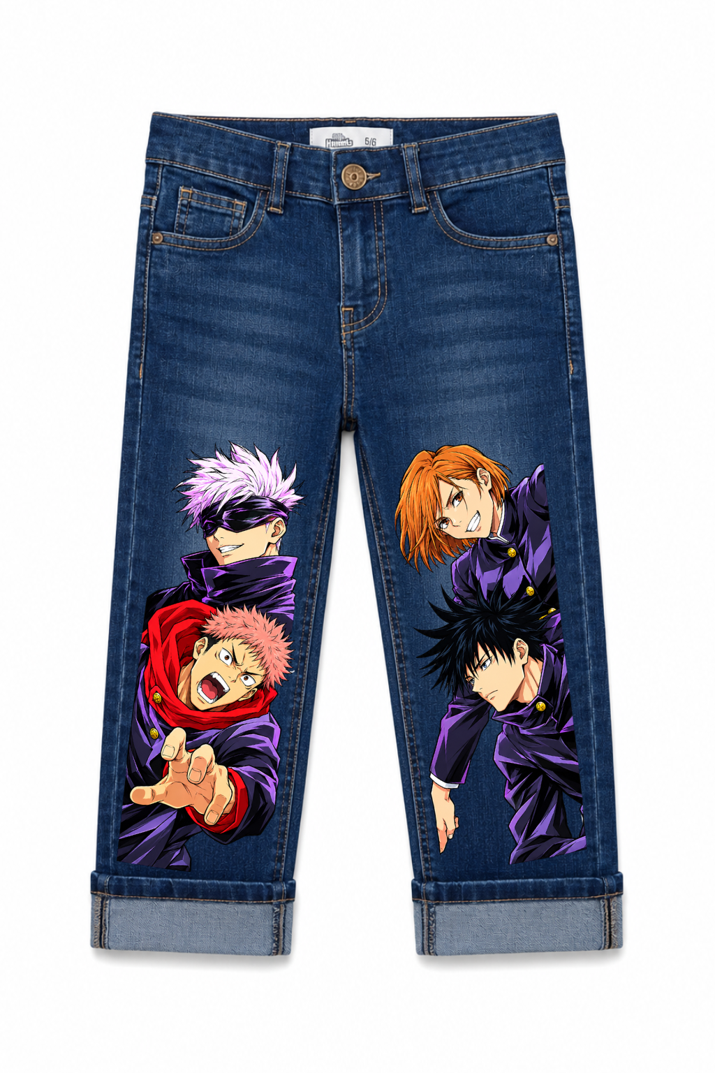 Jujutsu Squad Graphic Jeans