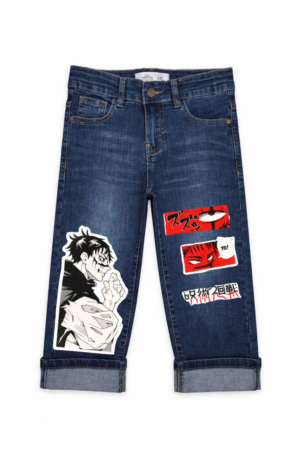 Crimson Chaos Anime Pants
