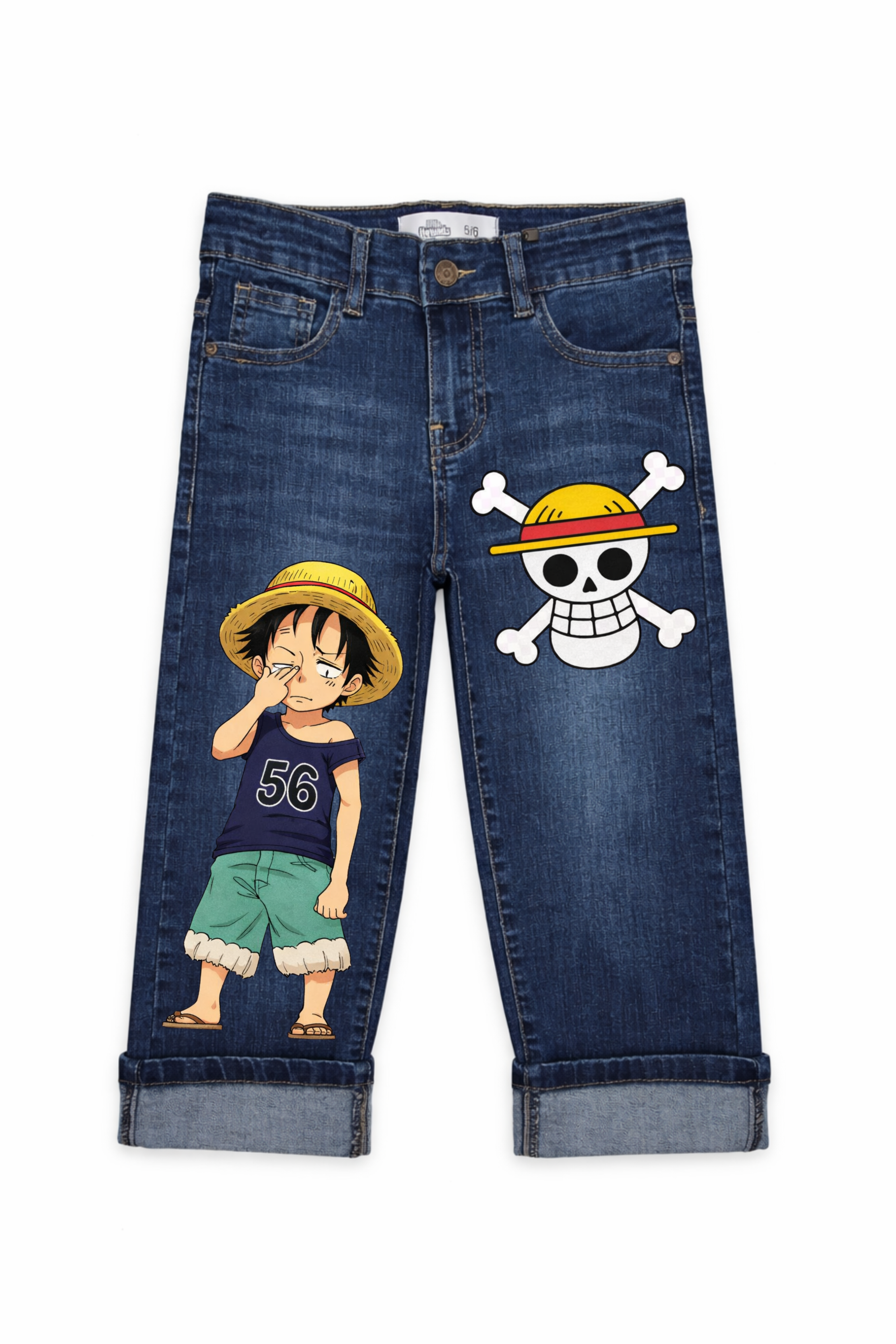 Mini Luffy Denim Jeans