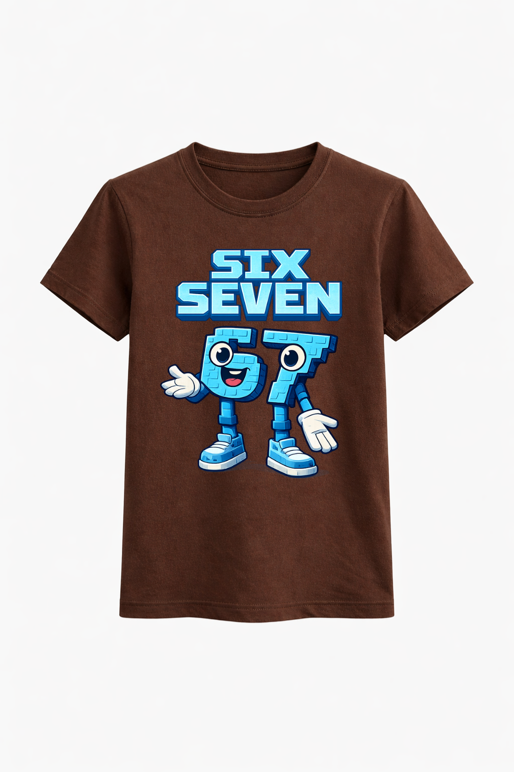 Six Seven Lego Style Graphic Tee