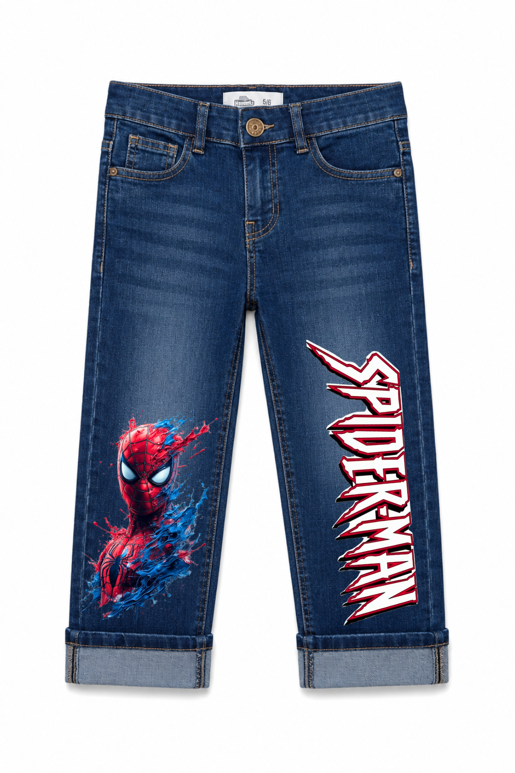 Amazing Spiderman Graphic Jeans