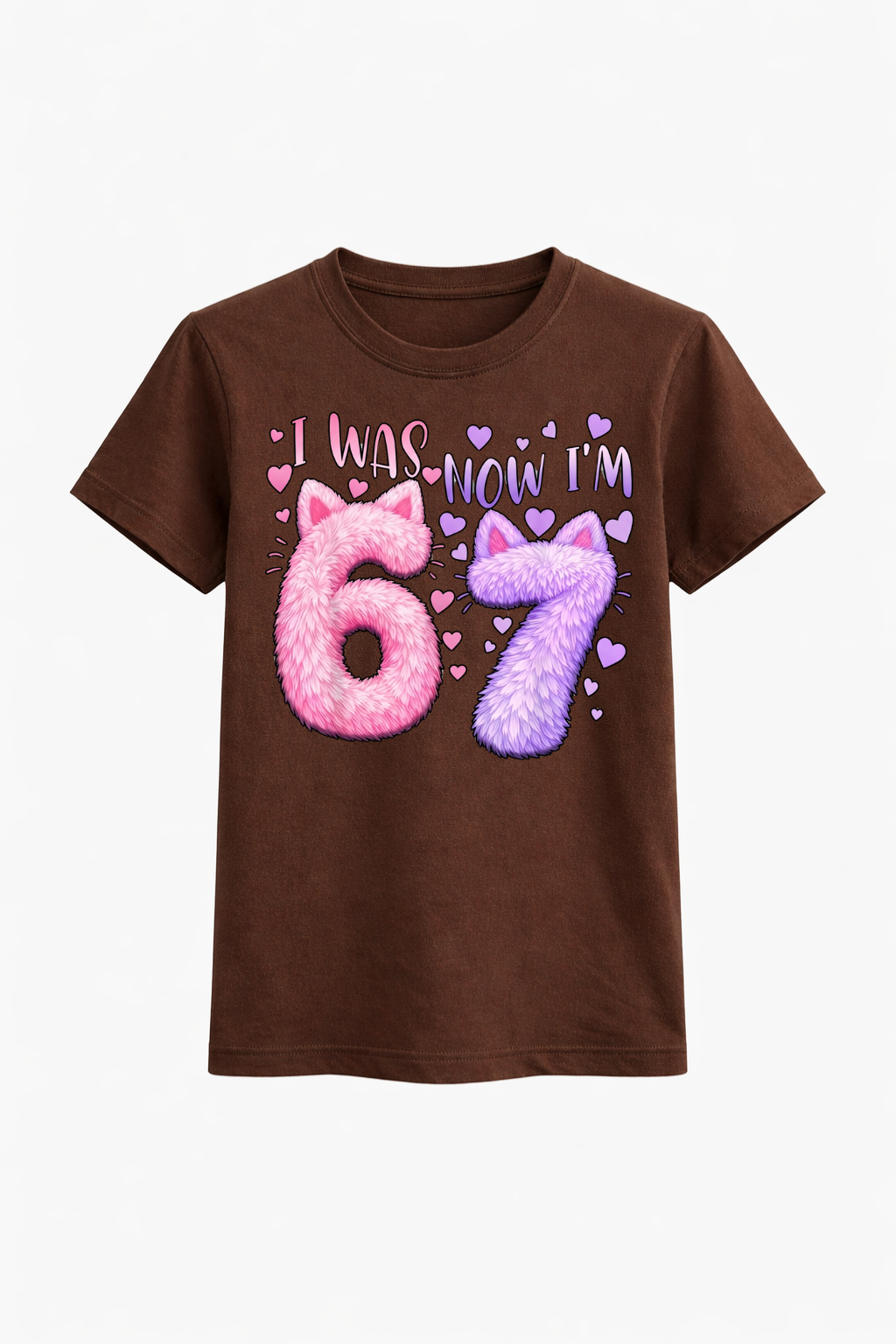 I Was 6 Now I’m 7 Princess Birthday Tee