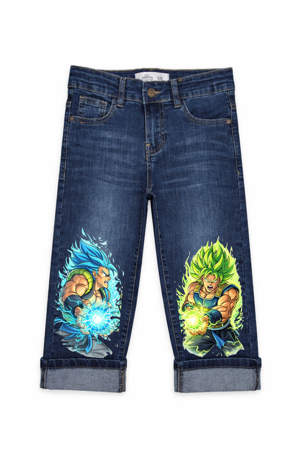 Power Clash Anime Jeans