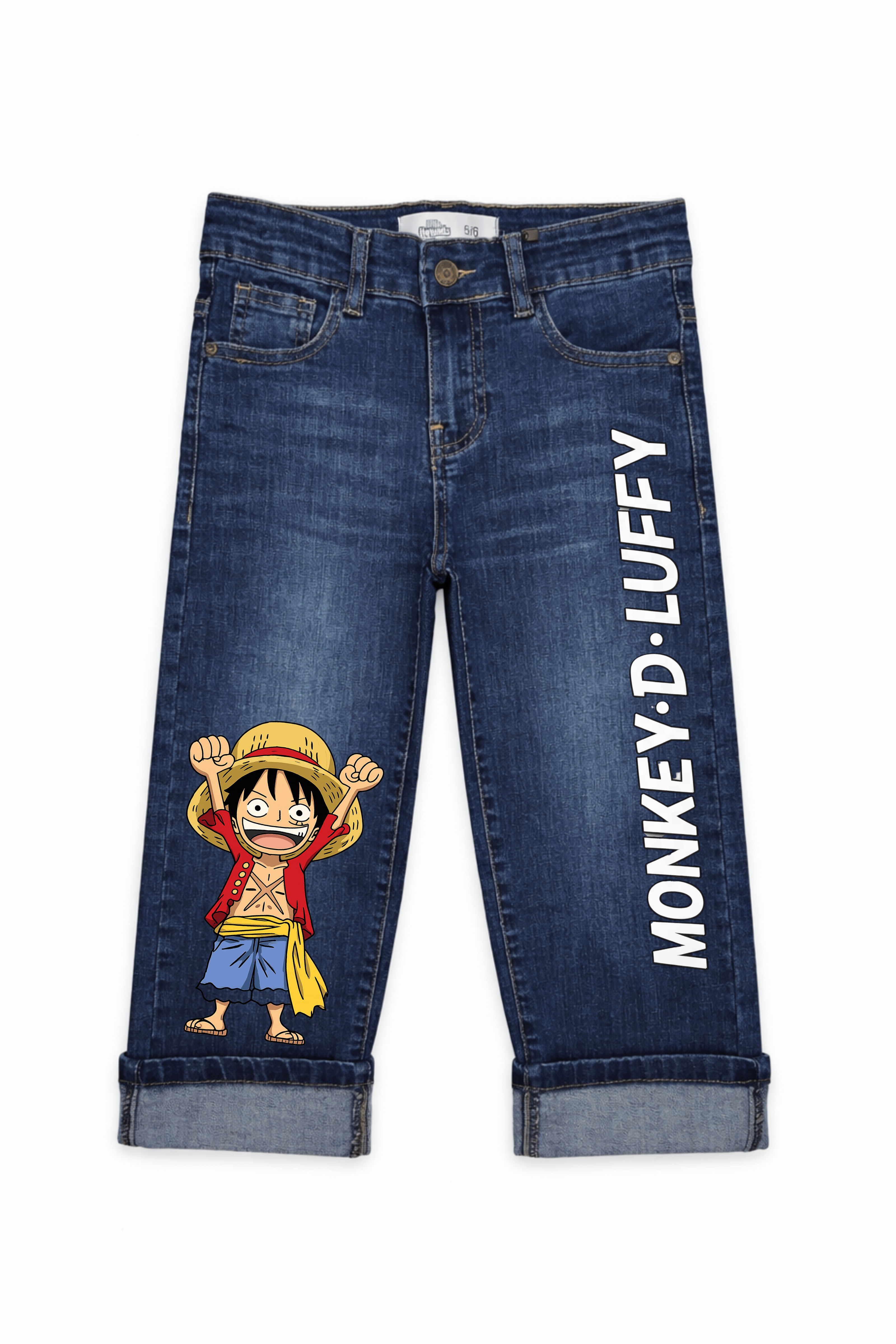 Junior Monkey D. Luffy Denim Jeans