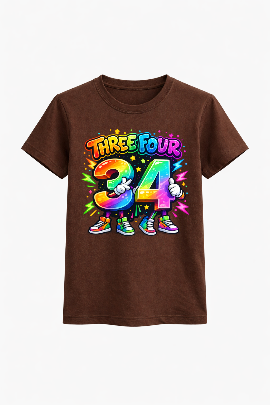 Three Four Friends Birthday Tee