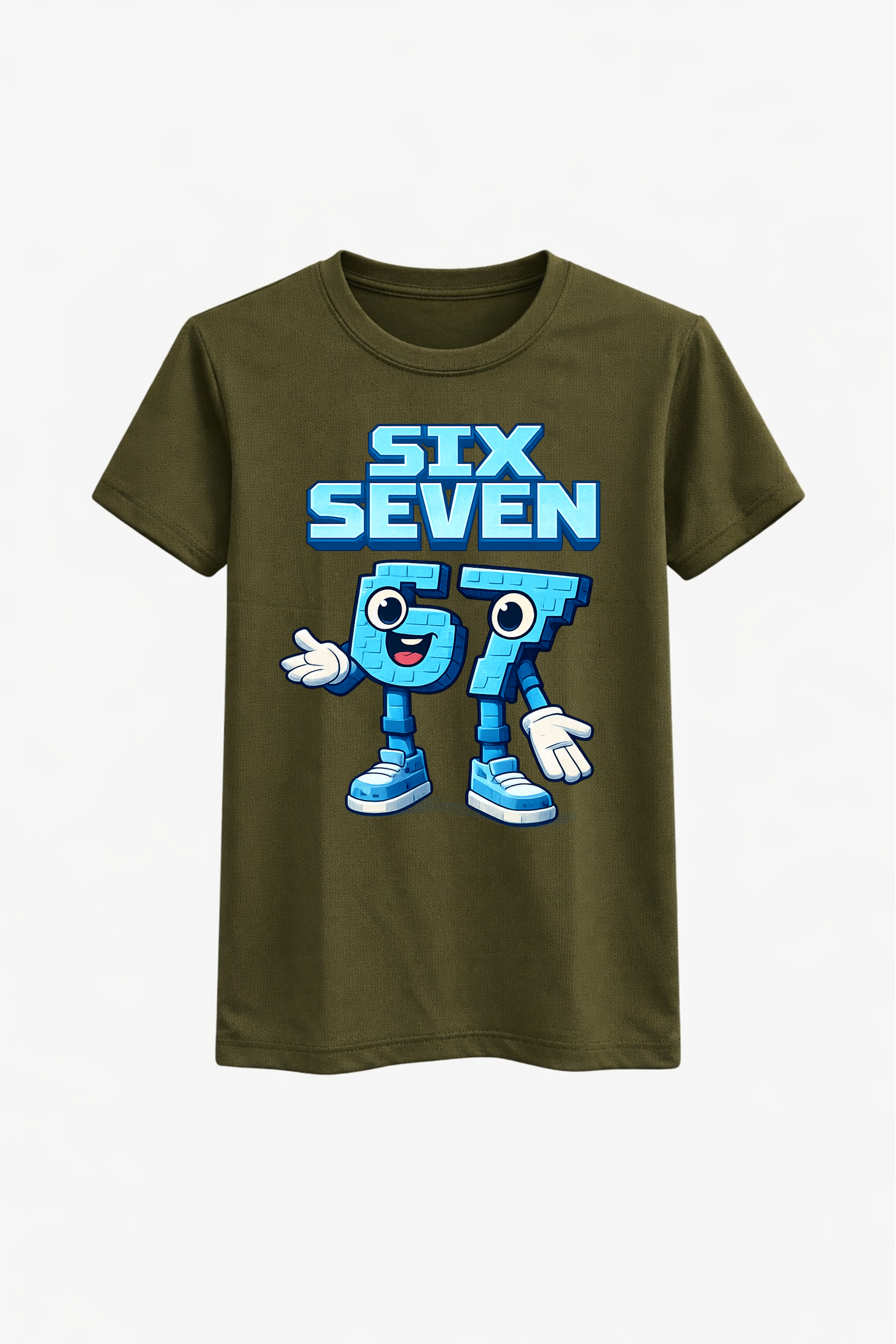 Six Seven Lego Style Graphic Tee