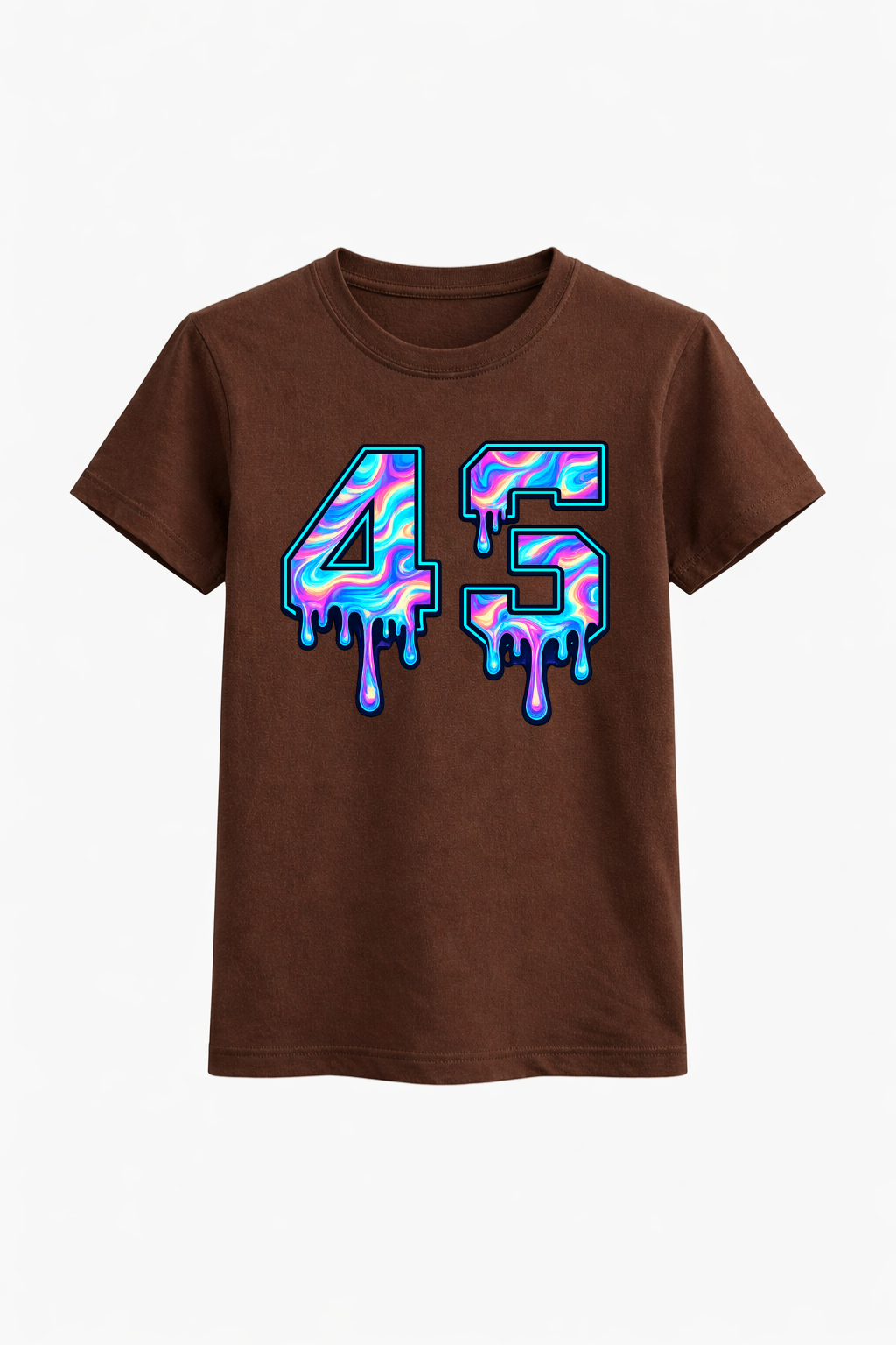 Four Five Digital Paint Print Tee