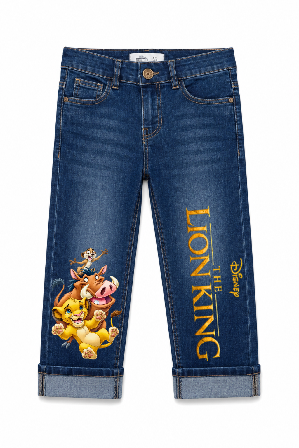 Lion King Simba Graphic Jeans