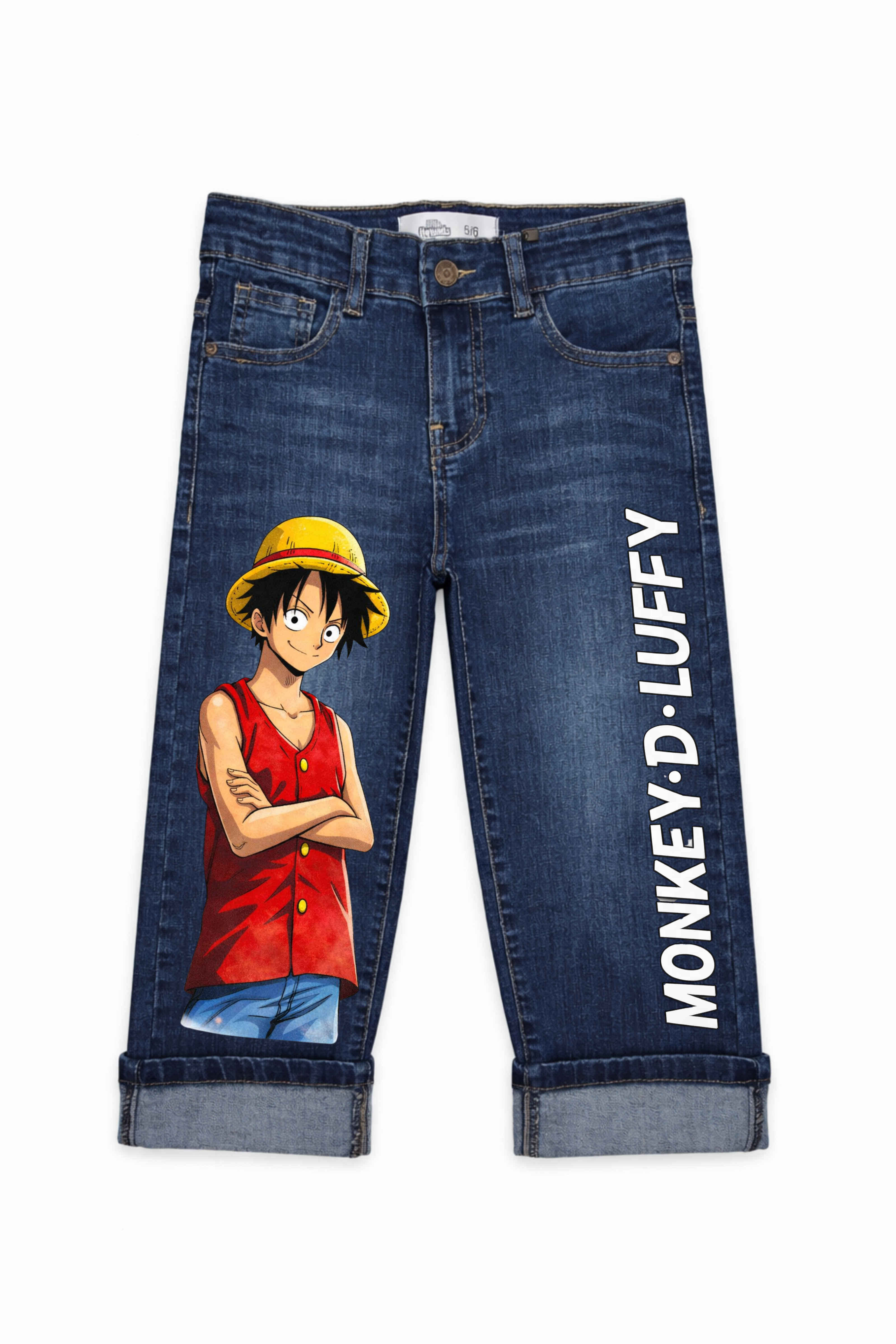 Monkey D. Luffy Denim Jeans