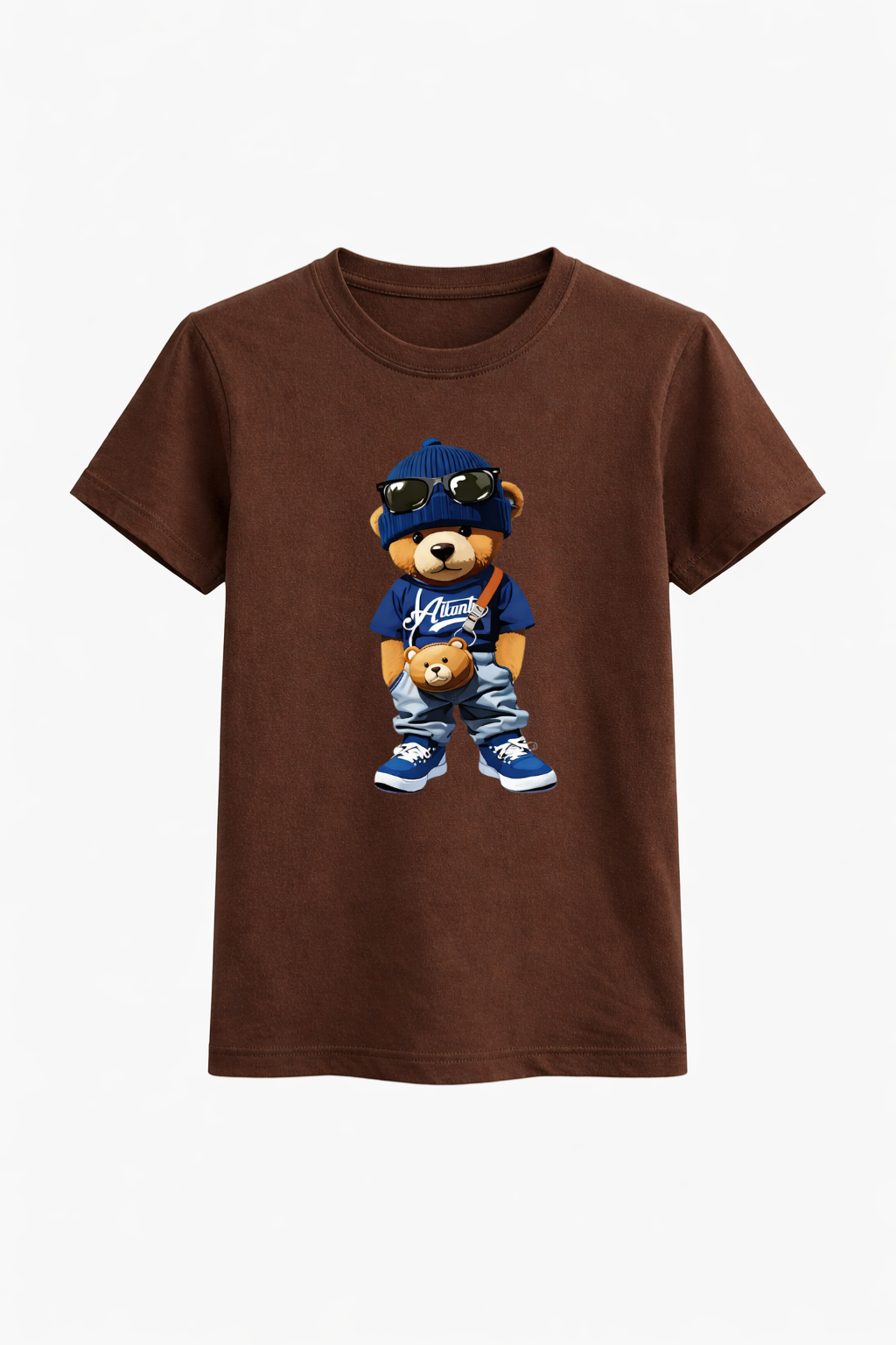 Drip Teddy Graphic Cotton Tee