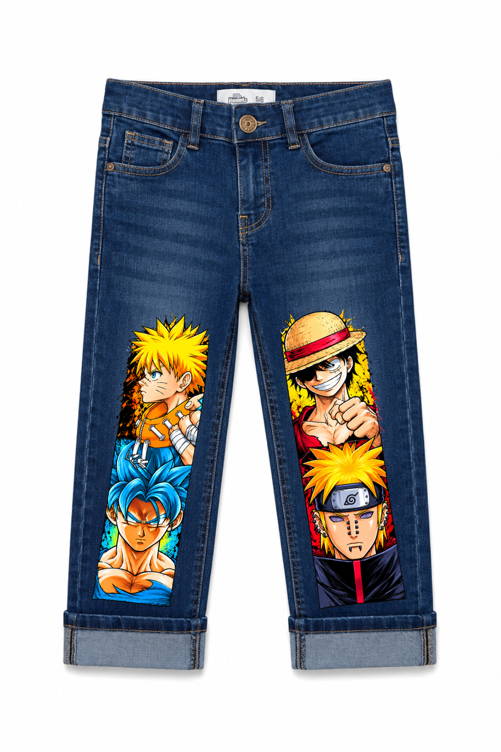 Anime Titans Graphic Jeans