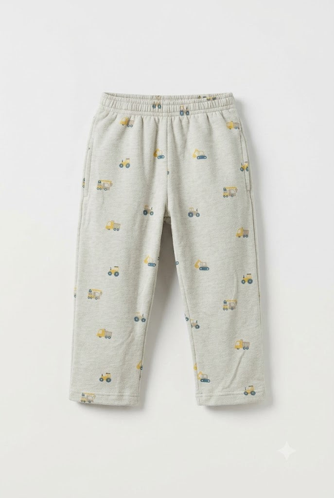 Light Gray Fleece Trouser