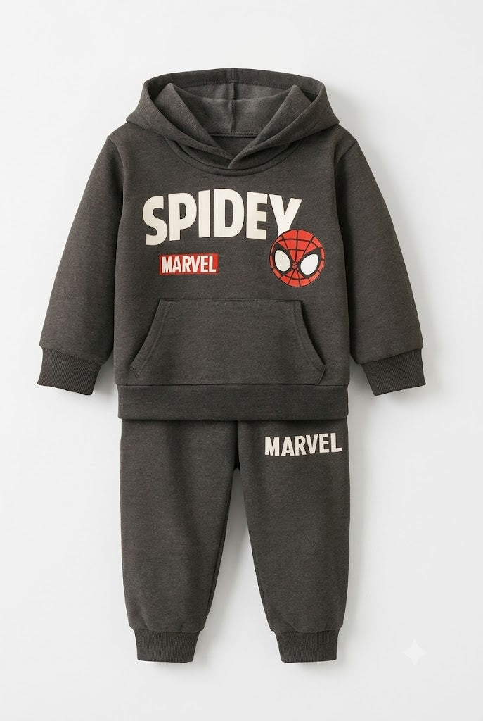 Premium Quality "Spidey" Printed Fleece Suit