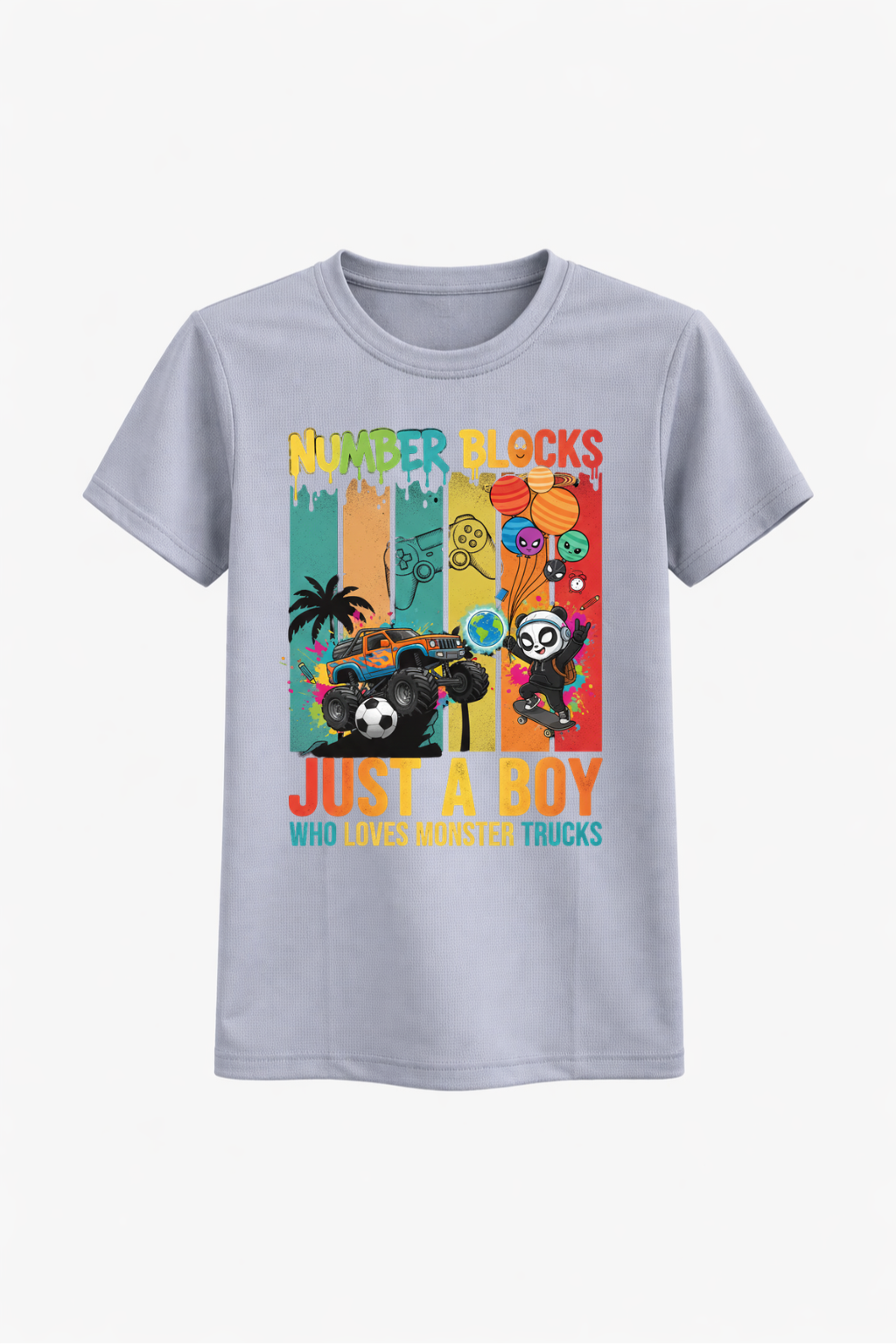 Monster Truck Boy Tee