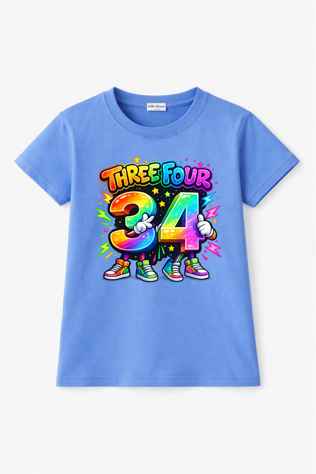 Three Four Friends Birthday Tee