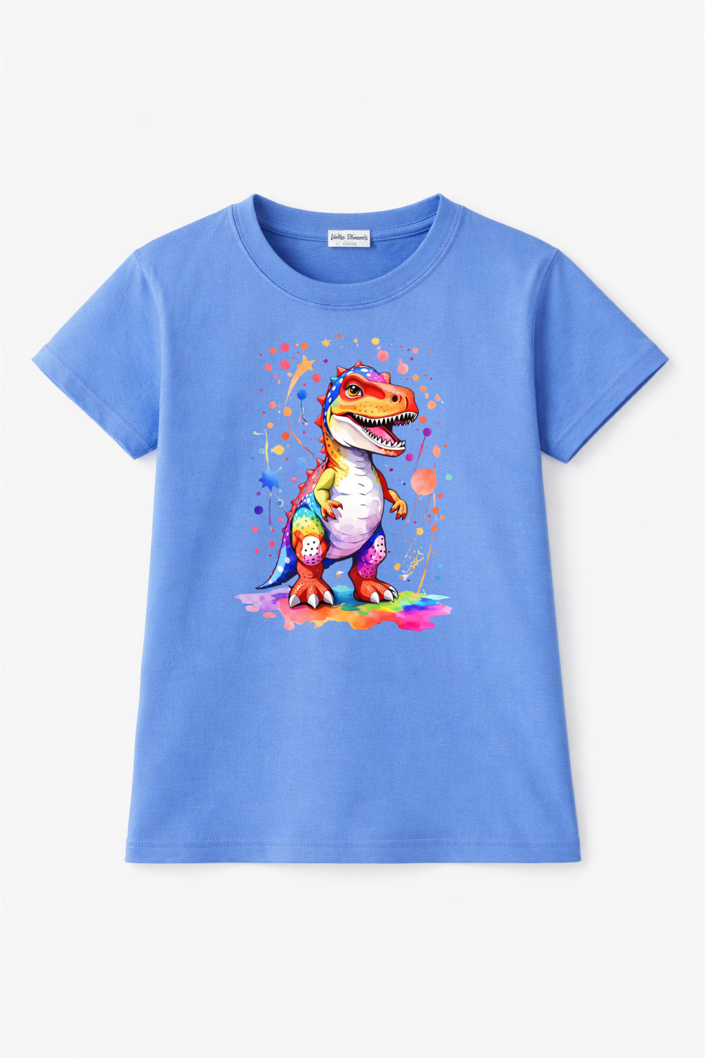 Rainbow Roar Dino Cotton Tee