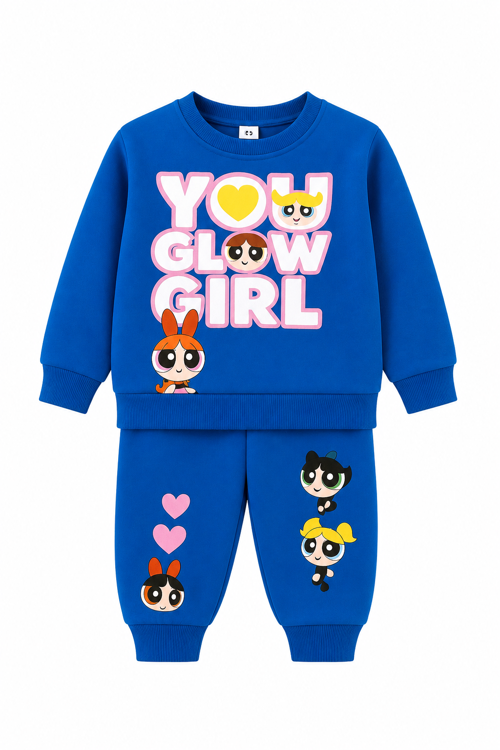 Premium Quality "Glow Girl" Printed Fleece Suit