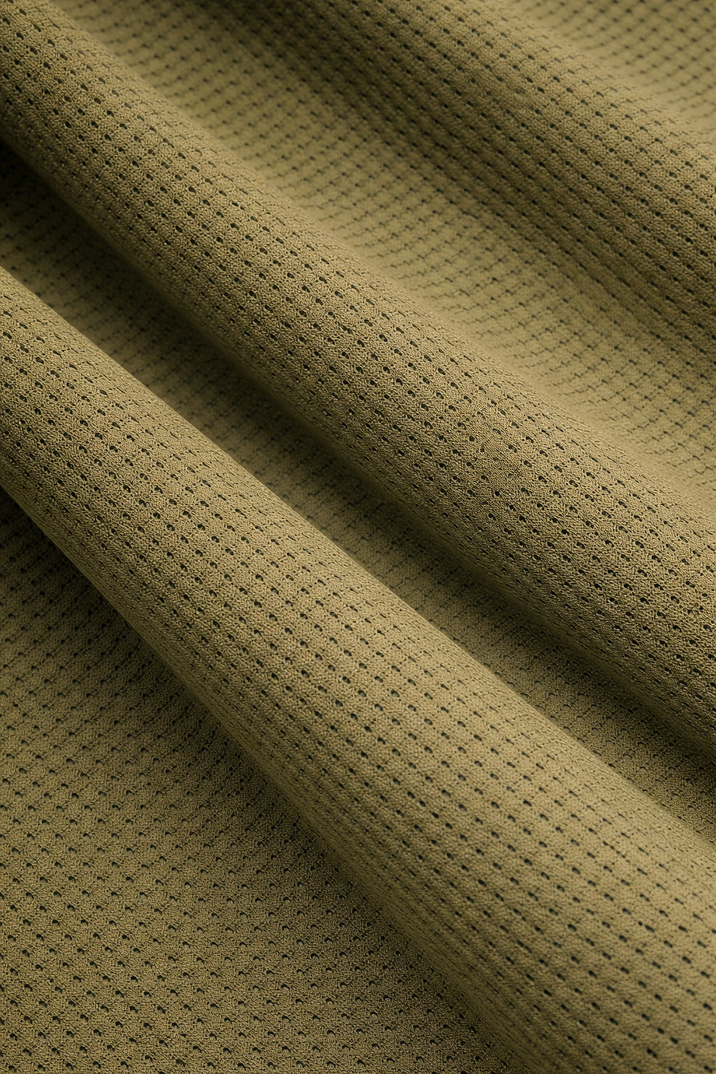 Subox Super Stretch Air Mesh T Shirt Olive Green