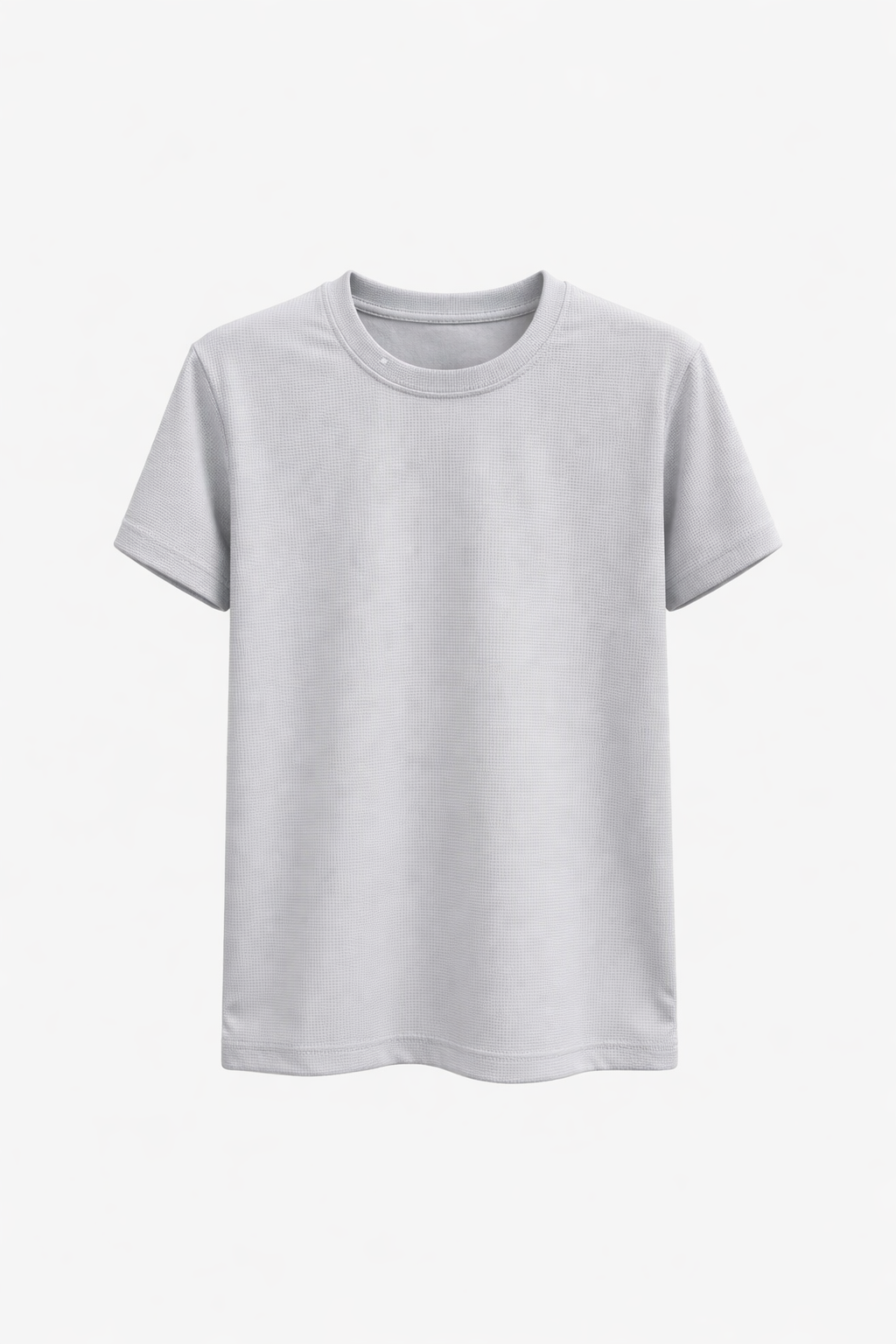Subox Super Stretch Air Mesh T Shirt Light Gray