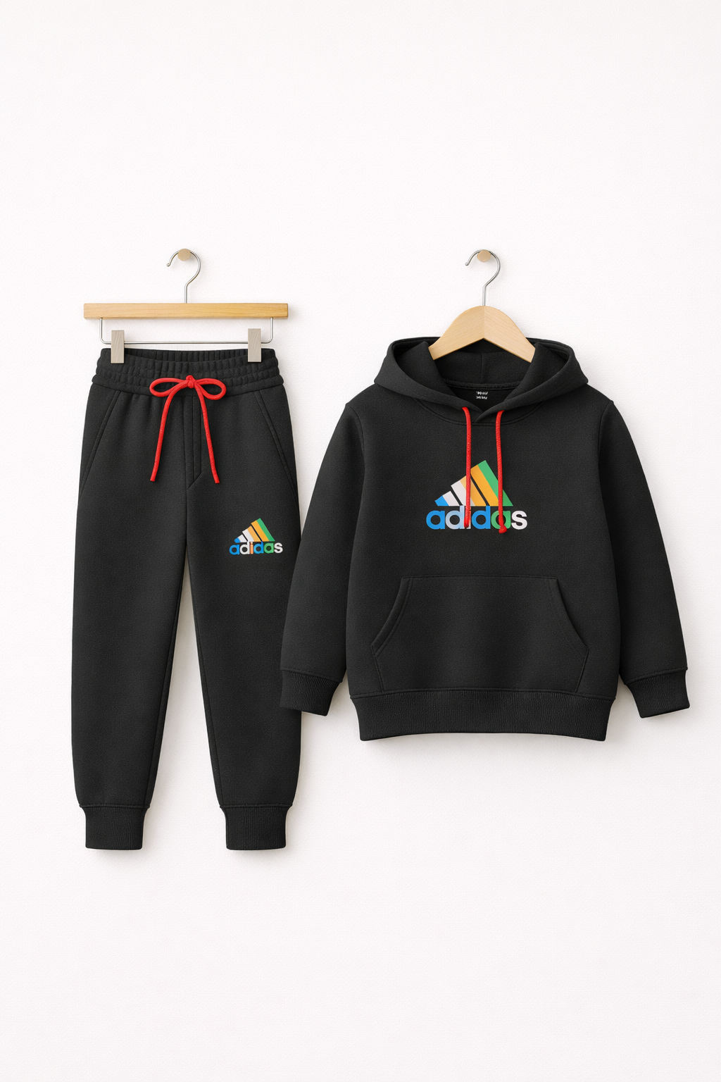 Premium Quality Adidas Black Fleece Suit