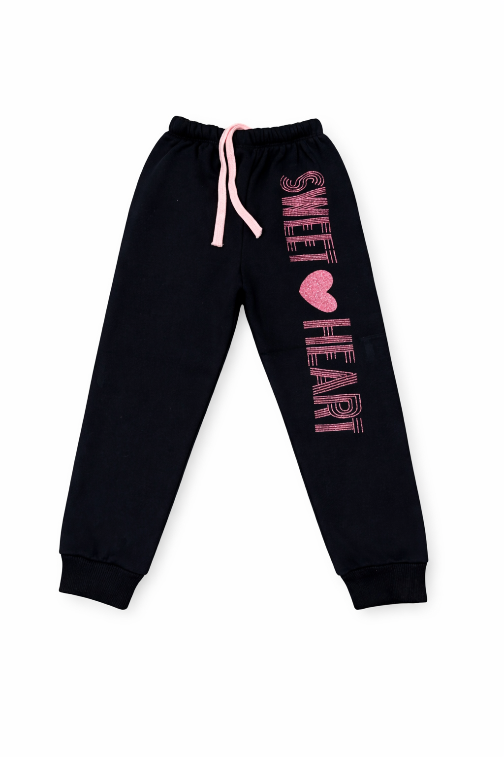 Premium Quality TikTok Heart Embroidered Fleece Suit