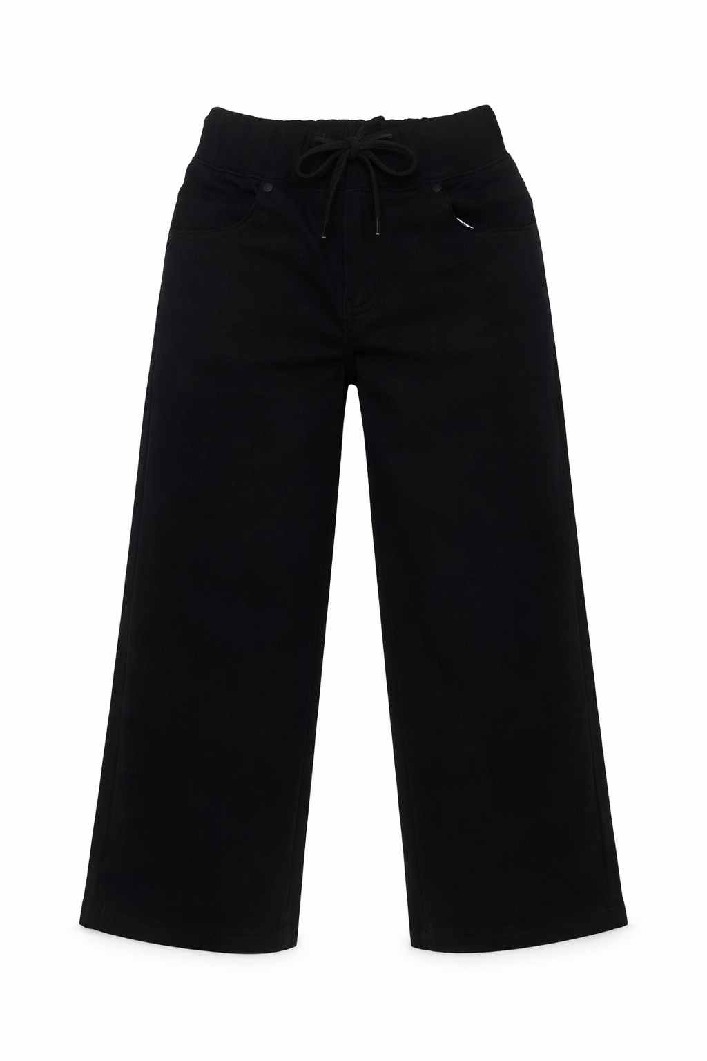 Black pants on a white background