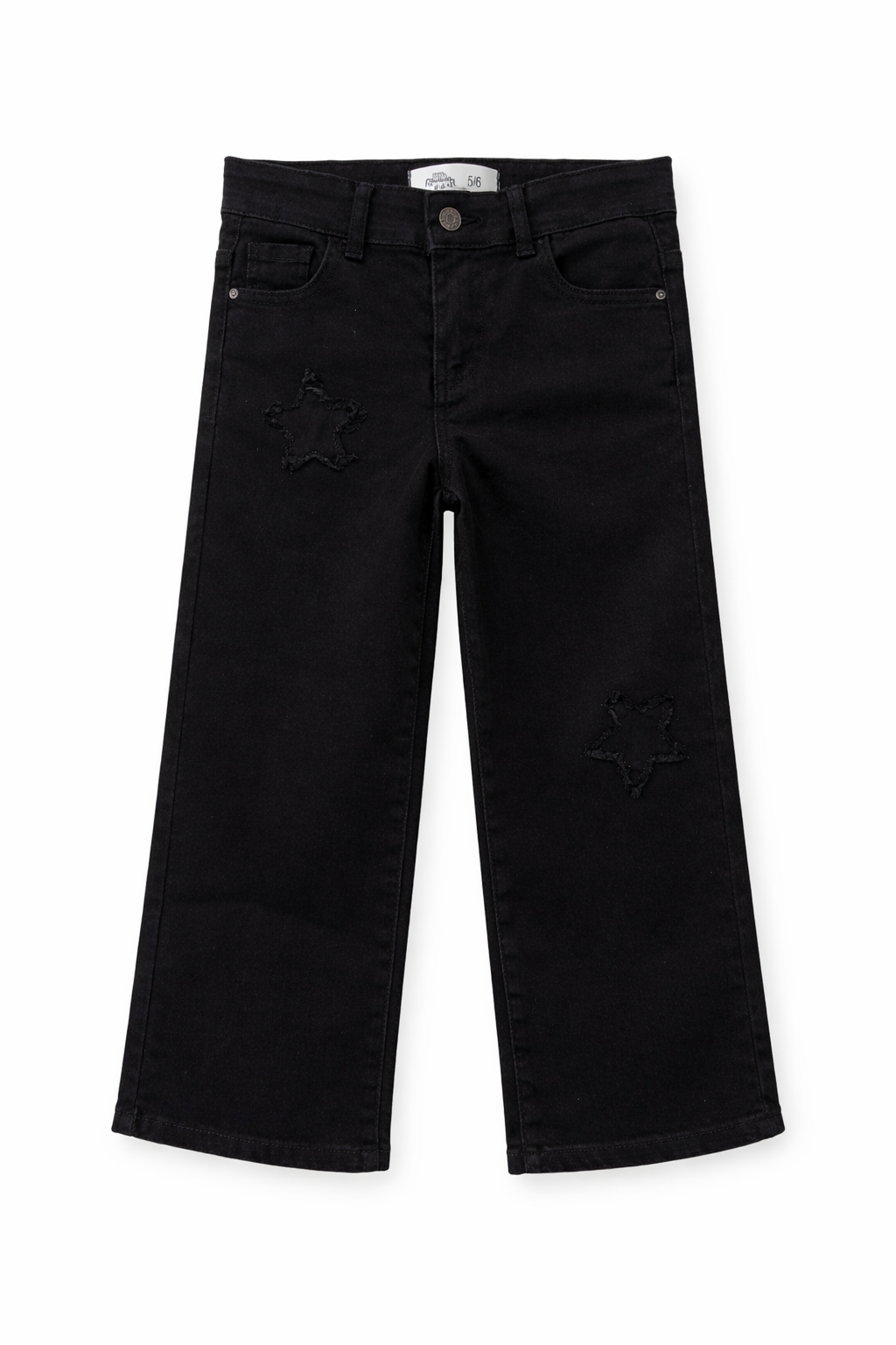 Black pants on a white background