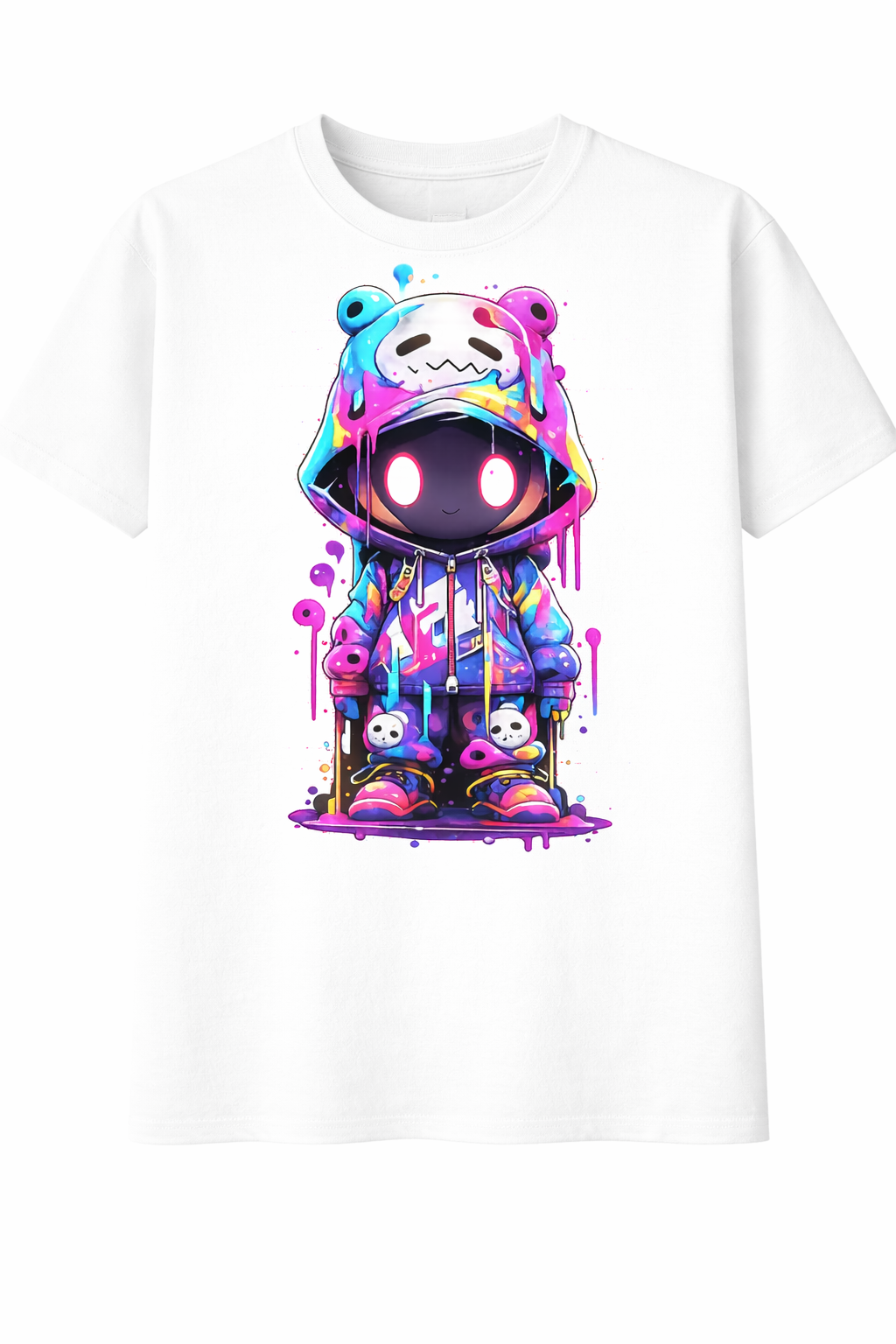 Paint Pop Hoodie Tee