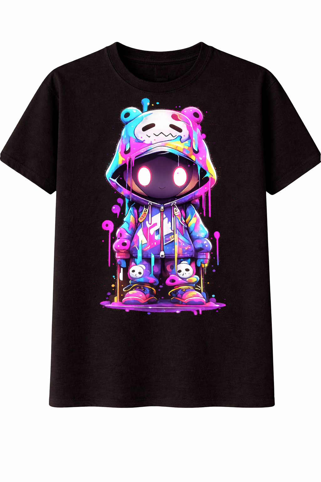 Paint Pop Hoodie Tee