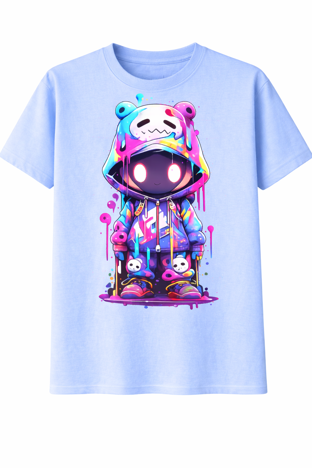 Paint Pop Hoodie Tee