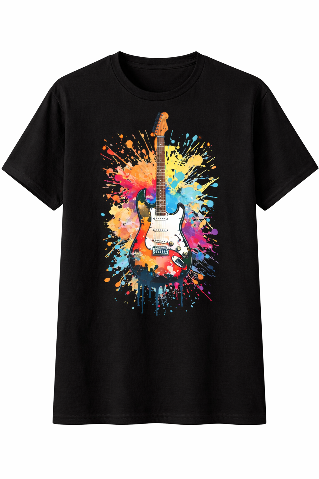 Guitar Splash Tshirt Size 9-10Y