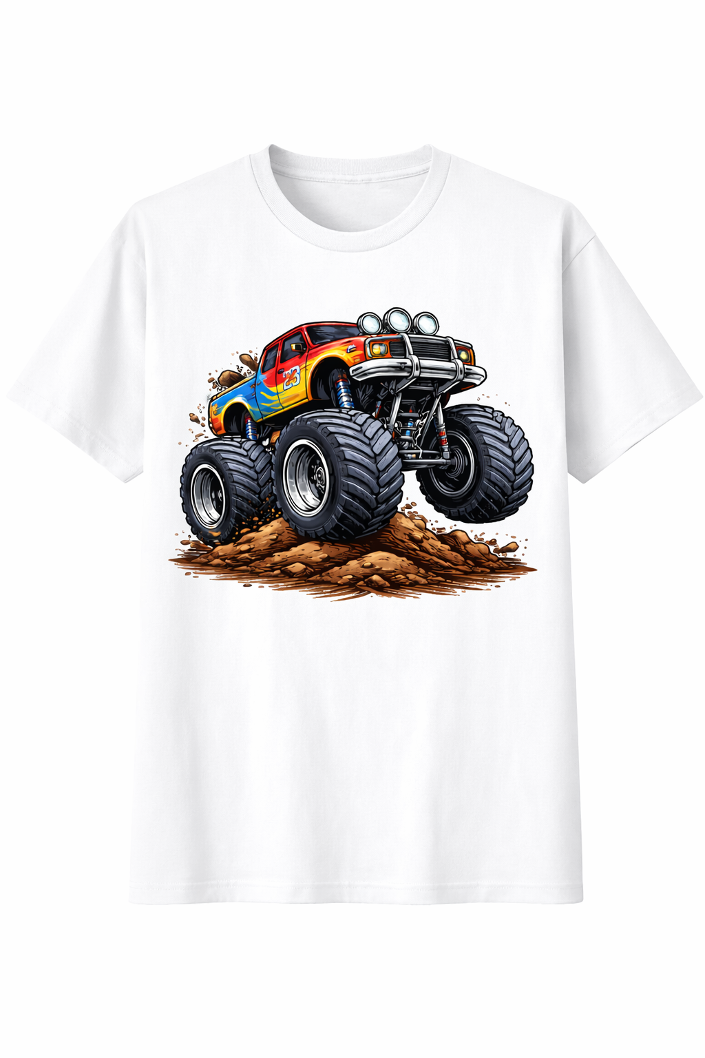 Monster Truck Digital Print Tee